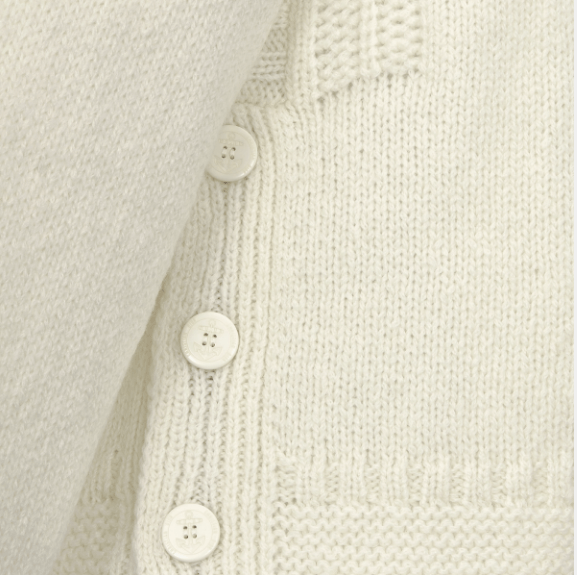Dior o1w1db10925 444S19 Short Sweater in Ecru Size S / US 4 / IT 40 - 3 Thumbnail