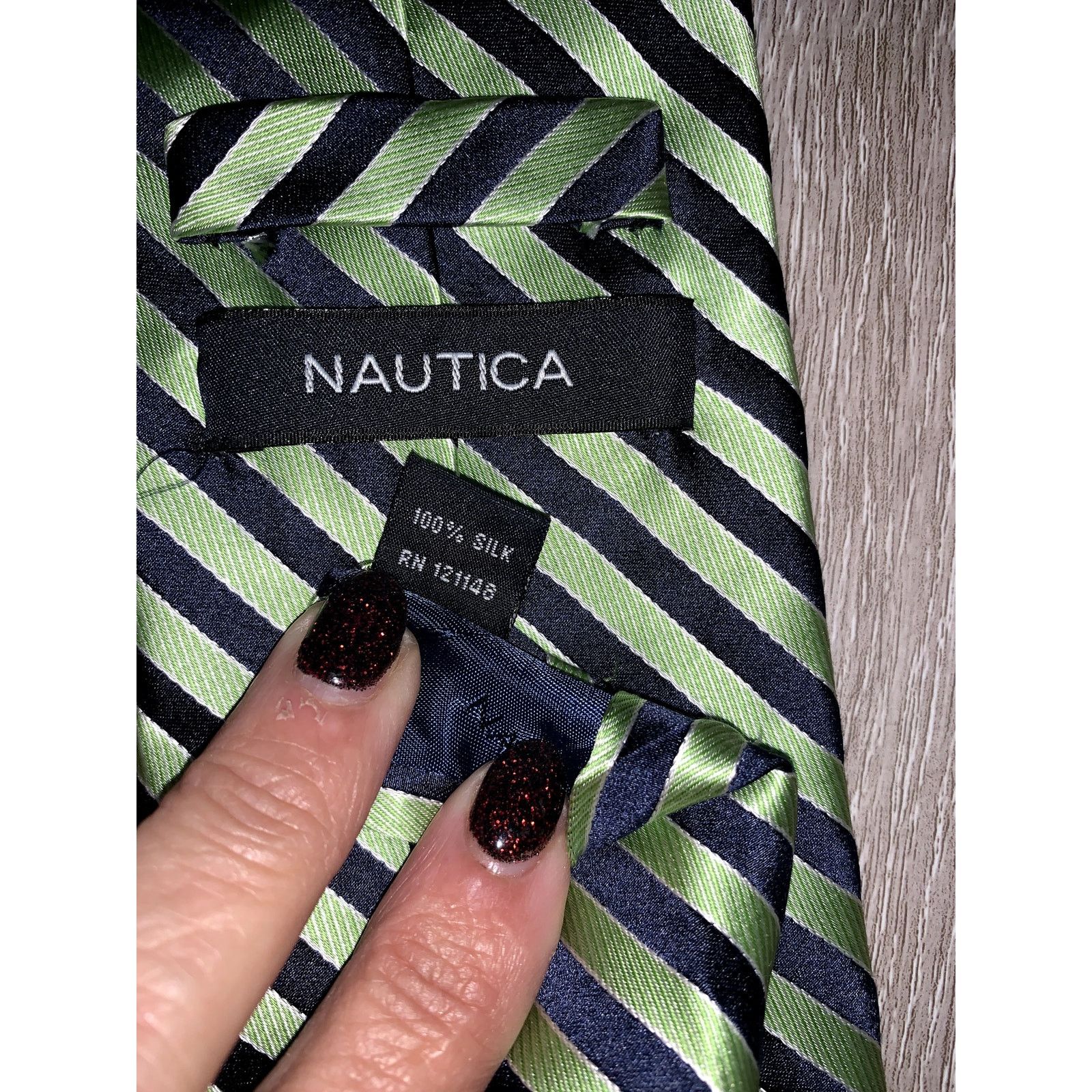 Nautica Nautica Men's Silk Ties Set of 3 Multicolor Striped Size ONE SIZE - 3 Thumbnail
