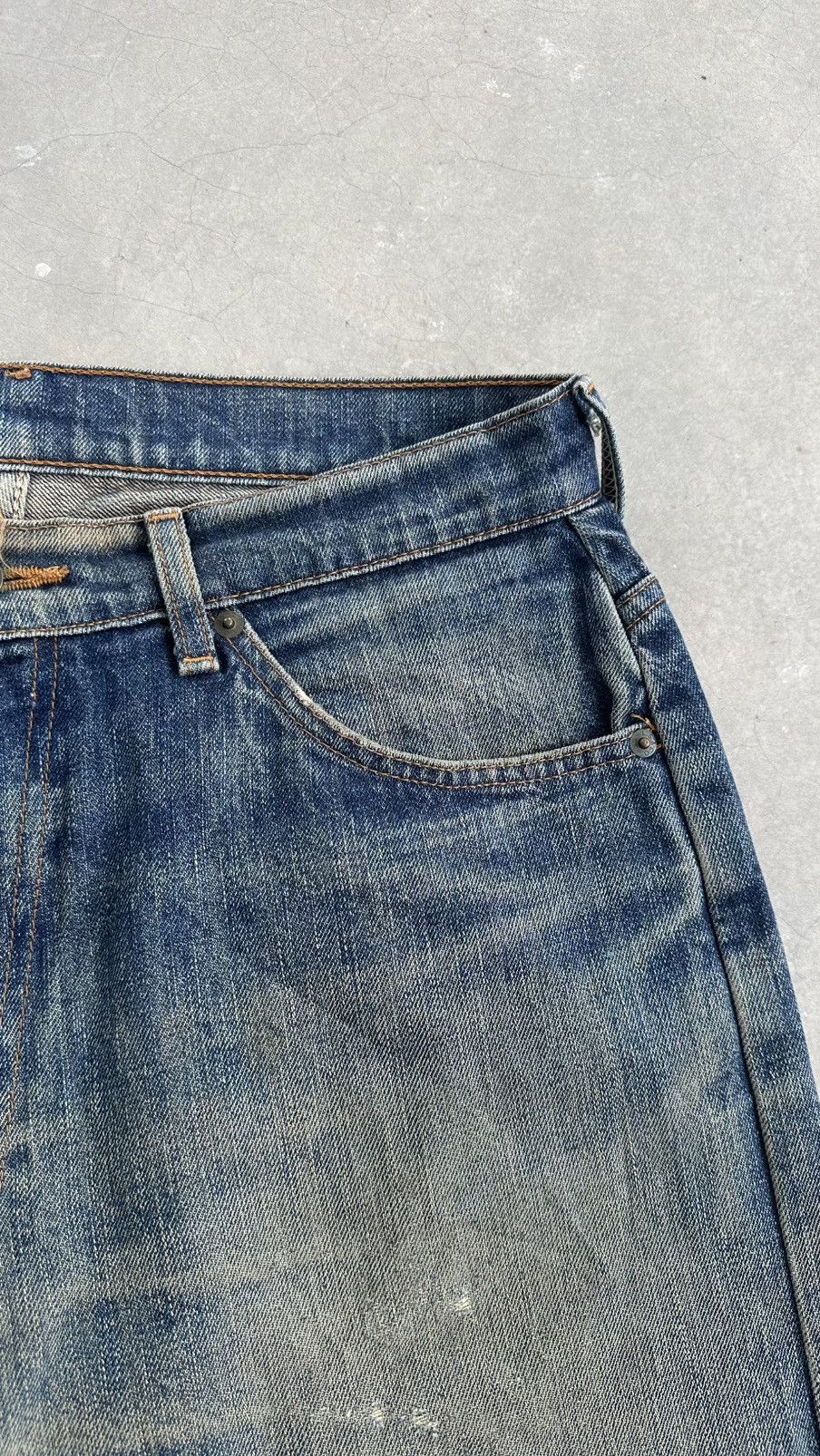 Levi's VINTAGE LEVIS 90S DISTRESSED DENIM PANT Size US 34 / EU 50 - 2 Thumbnail