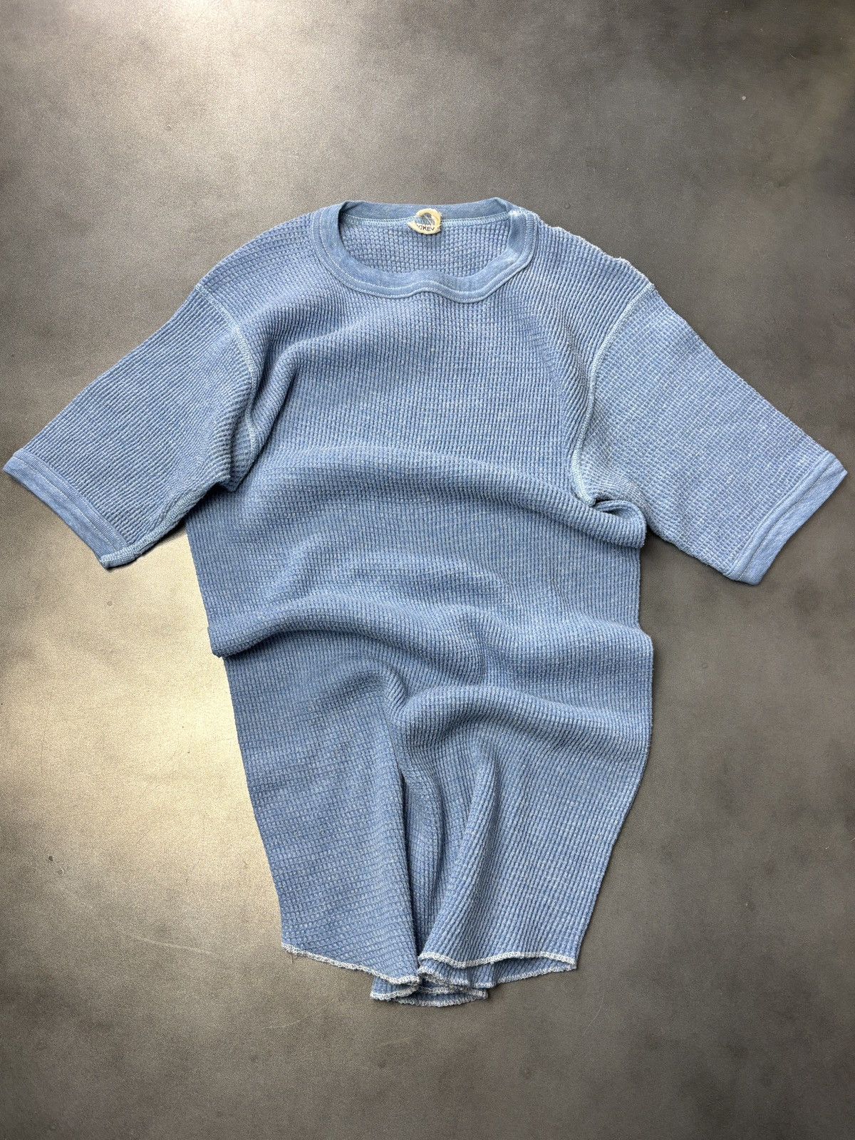 Vintage 1970s Thermal Tee Shortsleeve 70s Jockey True Vintage Waffle Size US S / EU 44-46 / 1 - 8 Thumbnail