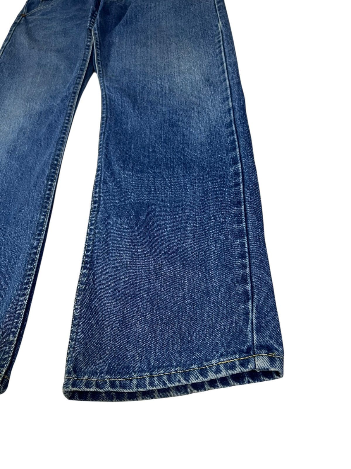 Vintage 70’s Lee Riders Button Scovill Denim Jean Size US 33 - 5 Thumbnail