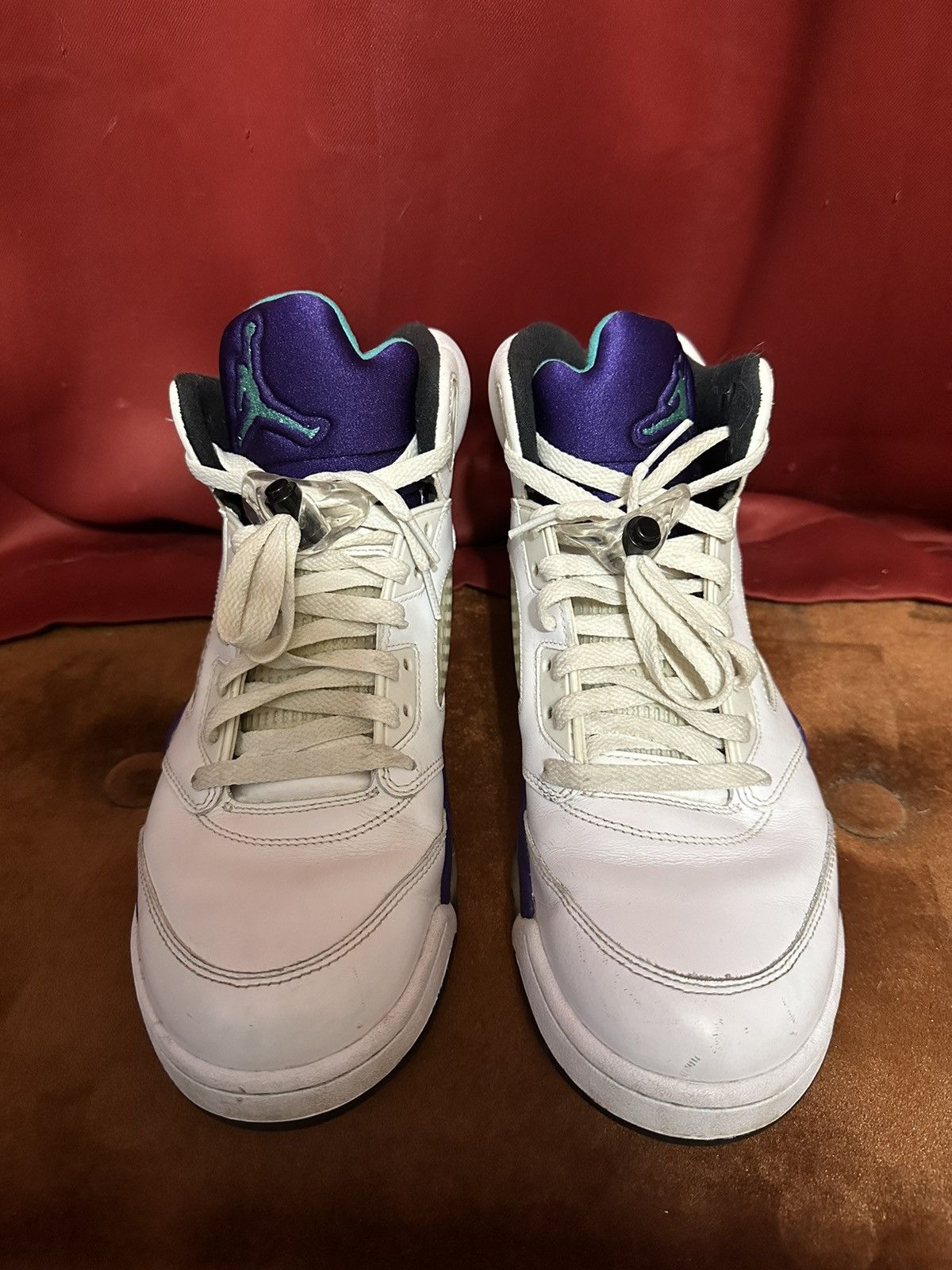 Jordan Brand × Nike Nike Air Jordan 5 Retro Grape 2012 Sneaker Grail Size US 11 / EU 44 - 3 Thumbnail