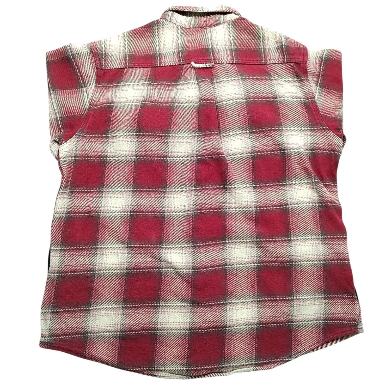 Orvis Orvis Shirt Mens XL Red Plaid Flannel Button-Up Pockets Outdoor Workwear Size US XL / EU 56 / 4 - 3 Thumbnail