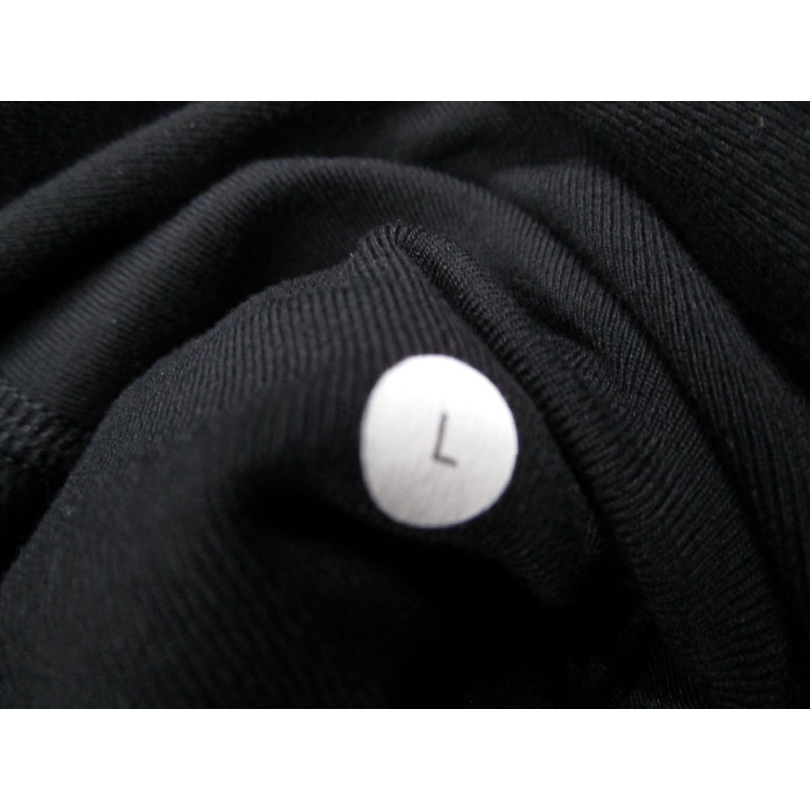 Lululemon Lululemon Jacket Mens Black Full Zip Kung Fu Herringbone Long Sleeve Polyester Bomber Jacket, L Size US L / EU 52-54 / 3 - 3 Thumbnail
