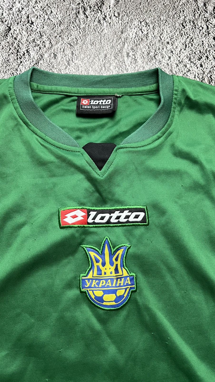 Lotto Sport 00’s Shovkovskiy Ukraine national team goalkeeper jersey Size US M / EU 48-50 / 2 - 4 Thumbnail