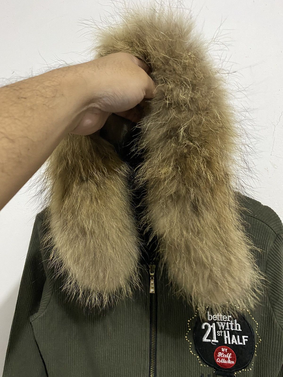 Japanese Brand 💸BINDINGOFFER💸Japanese Fur Hoodie Newsense archived Size US S / EU 44-46 / 1 - 4 Thumbnail