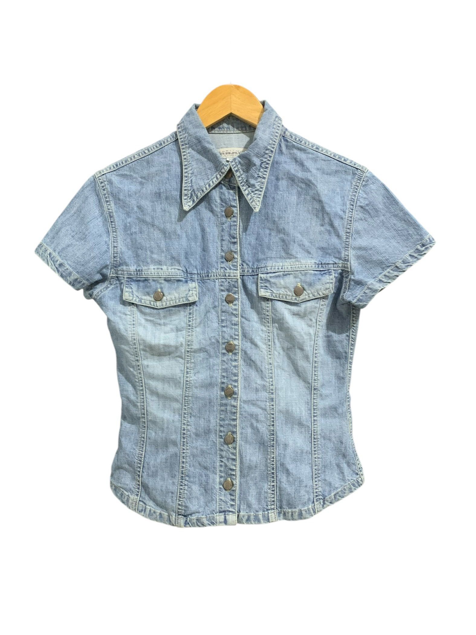 Marithe + Francois Girbaud Marithe Francois Girbaud Denim Shirt Size M / US 6-8 / IT 42-44 - 1 Thumbnail