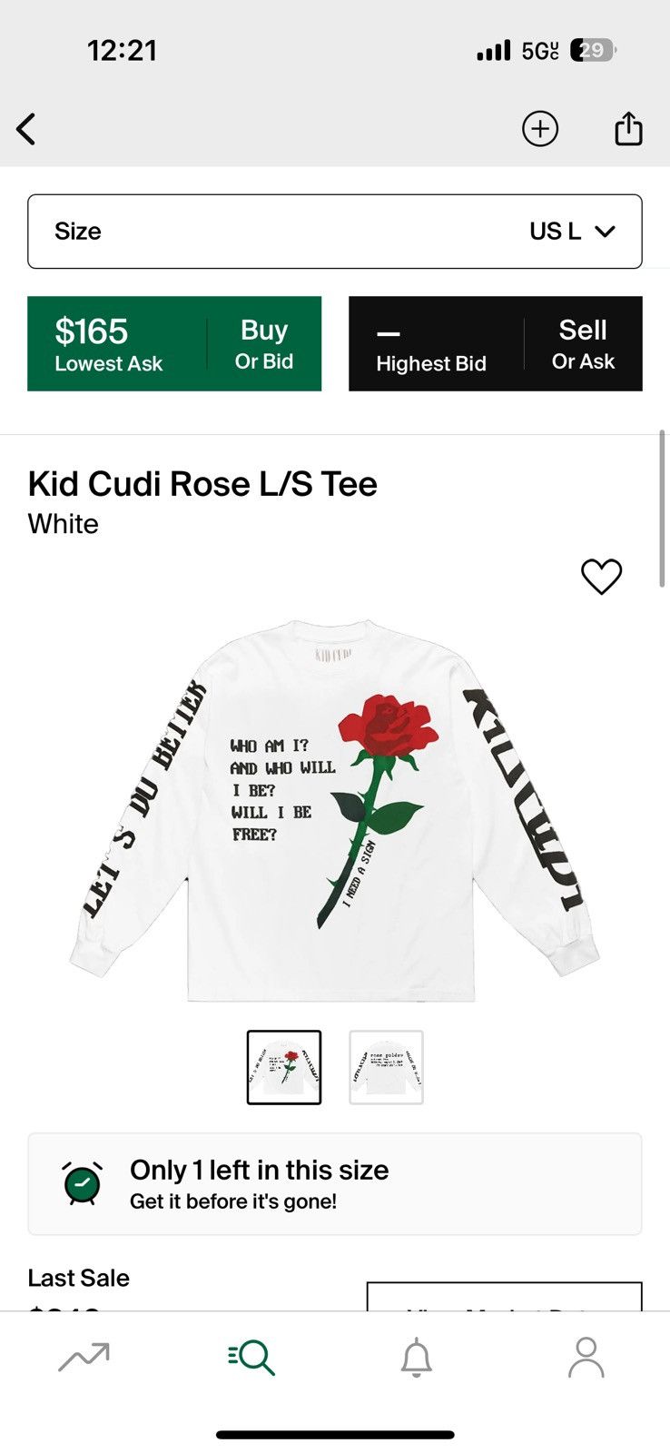 Cactus Plant Flea Market × Kid Cudi Cpfm x Kid Cudi Size US L / EU 52-54 / 3 - 4 Thumbnail
