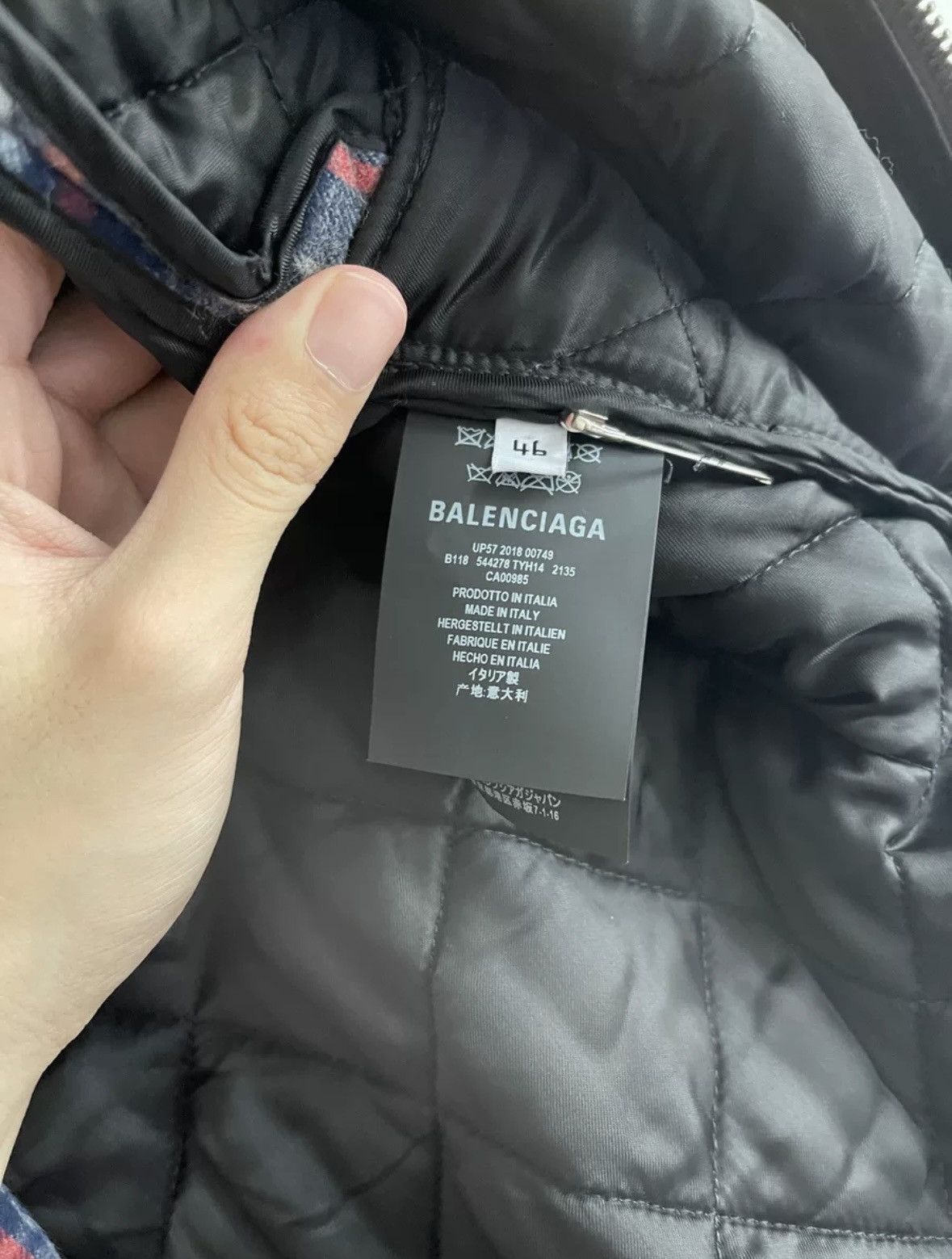 Balenciaga balenciaga 18fw twinset leather jacket Size US S / EU 44-46 / 1 - 6 Thumbnail
