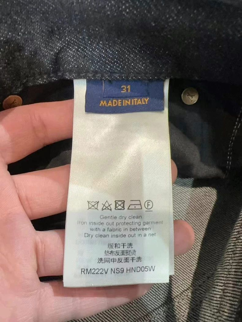 Louis Vuitton louis vuitton denim jeans with butterfly details-2507 Size US 31 - 6 Thumbnail