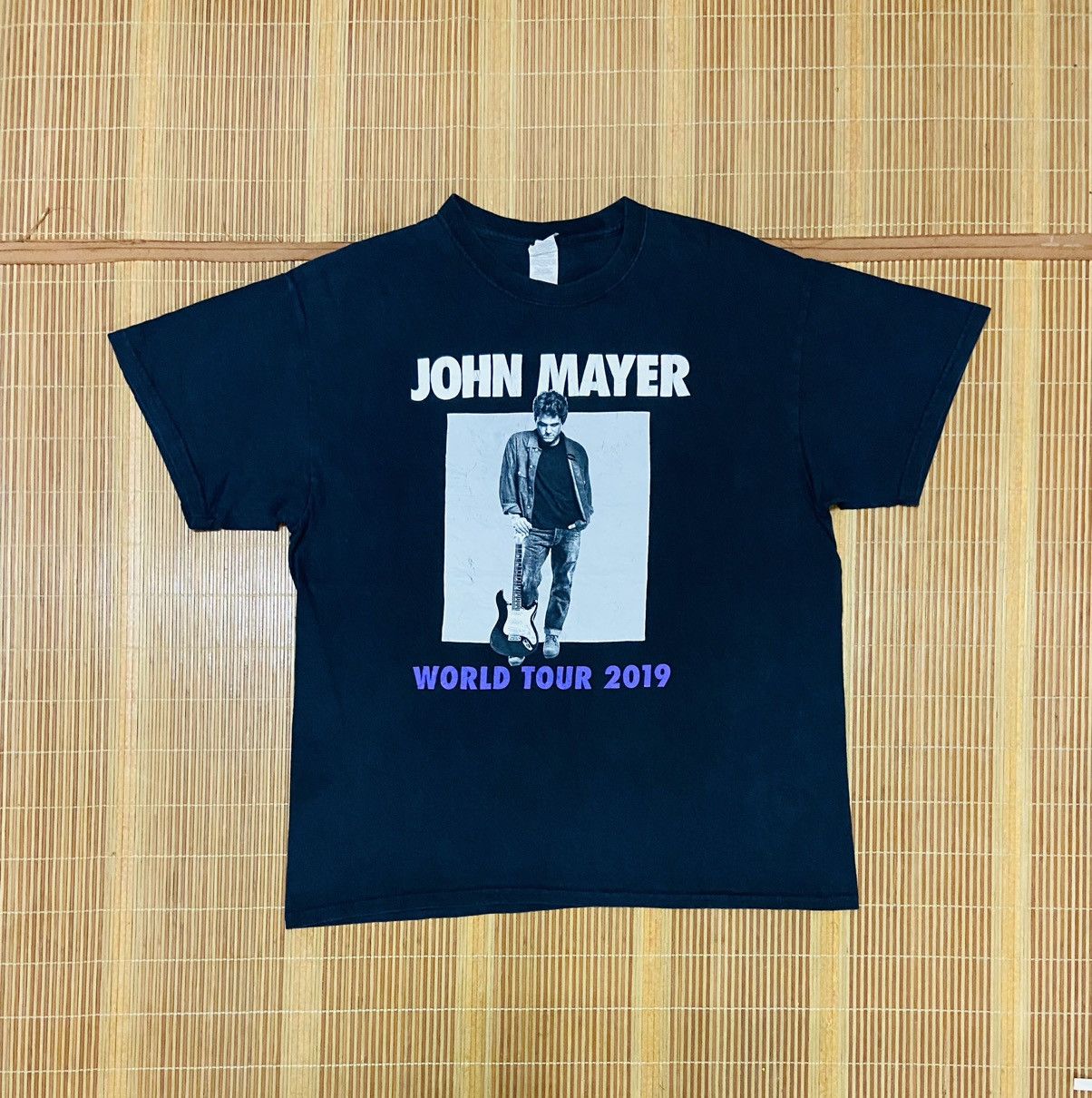 Band Tees JOHN MAYER WORLD TOUR 2019 Size US L / EU 52-54 / 3 - 1 Thumbnail