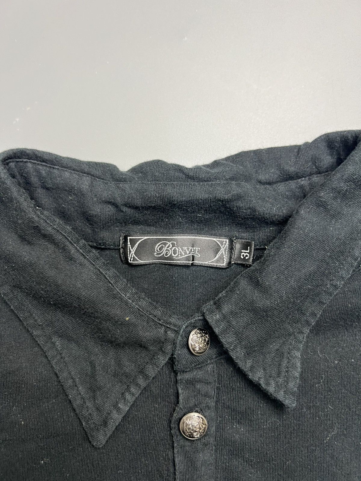 Japanese Brand × Seditionaries × Vintage Vintage Bonvet Seditionaries Cross Polos Size US L / EU 52-54 / 3 - 3 Thumbnail