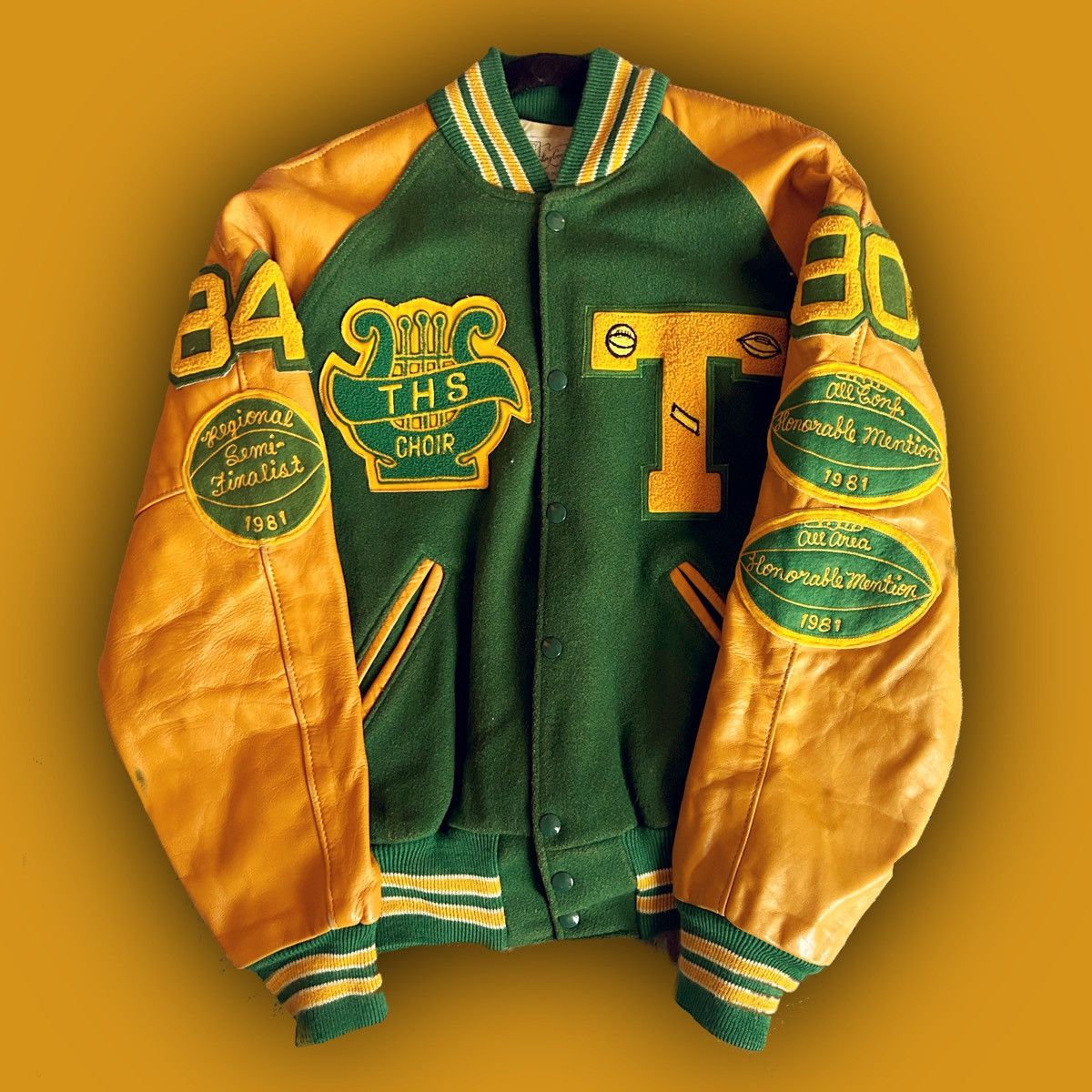 Other VINTAGE VARSITY JACKET Size US S / EU 44-46 / 1 - 1 Thumbnail