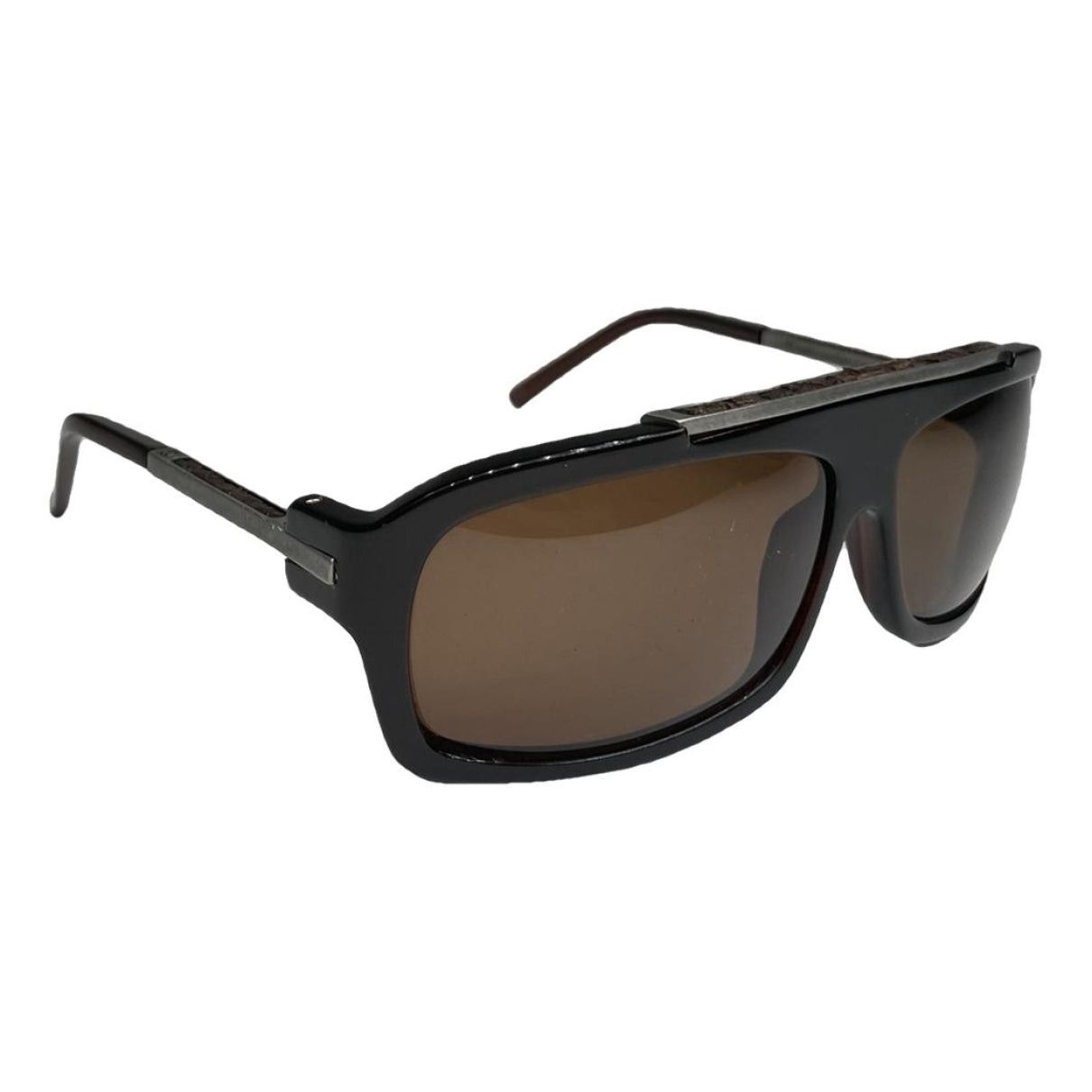 Black Metal Sunglasses, Women's