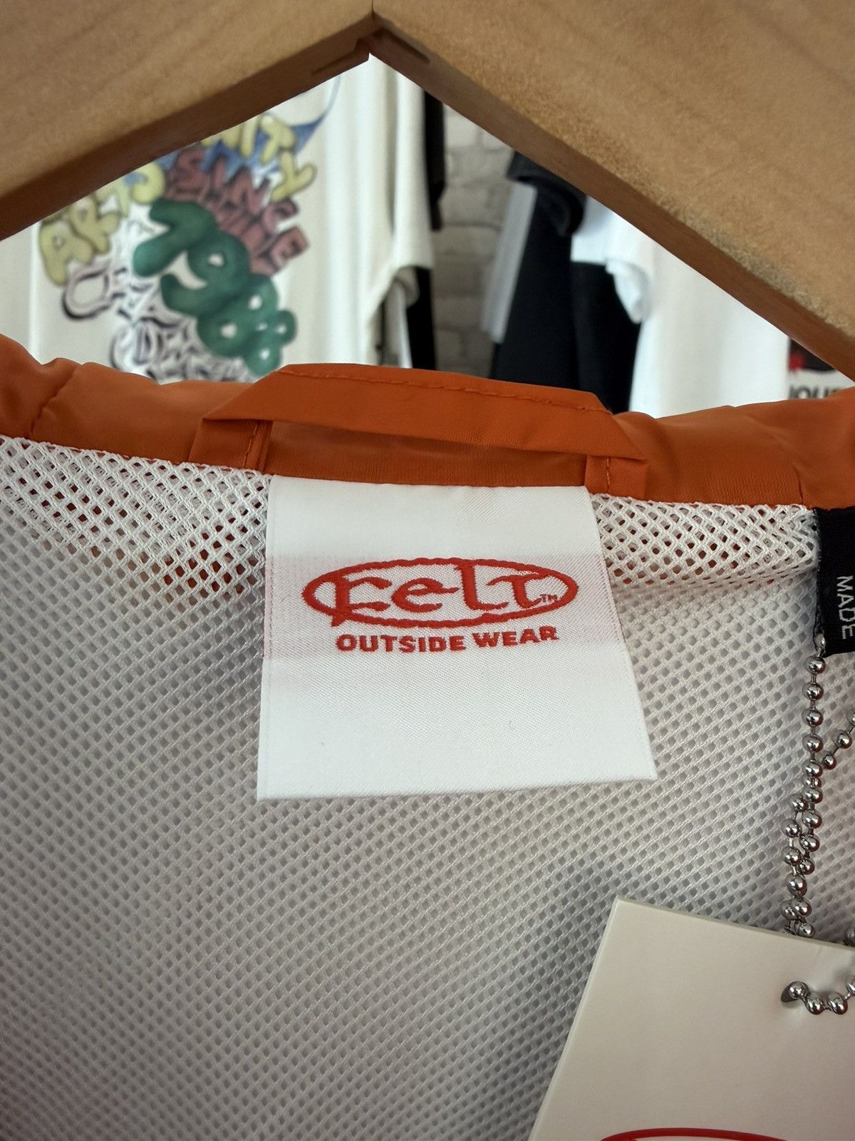 FELT FELT “Downpour” Orange Jacket Size US XS / EU 42 / 0 - 3 Thumbnail