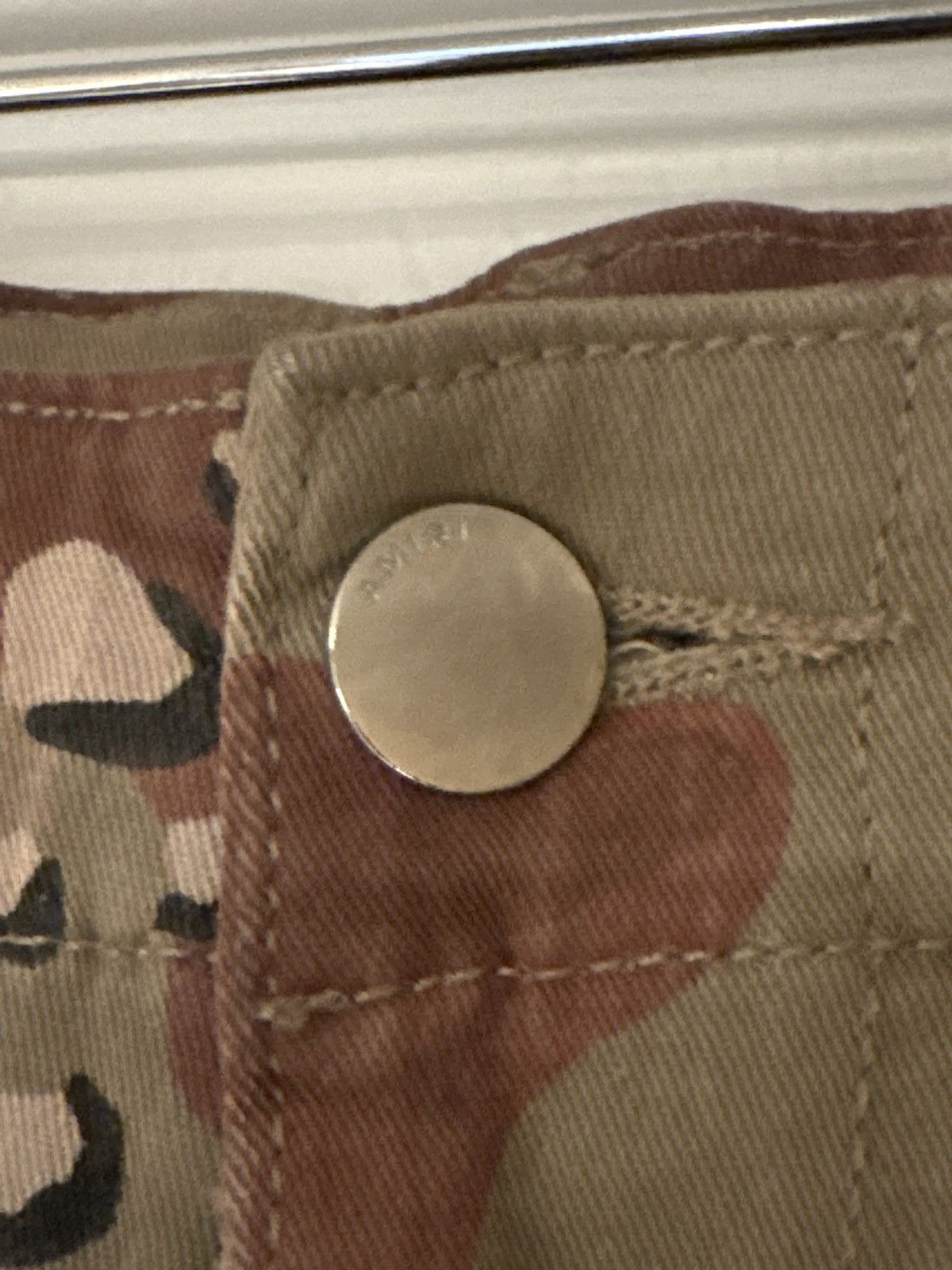 Amiri Amiri Desert Camo Size US 28 / EU 44 - 2 Thumbnail