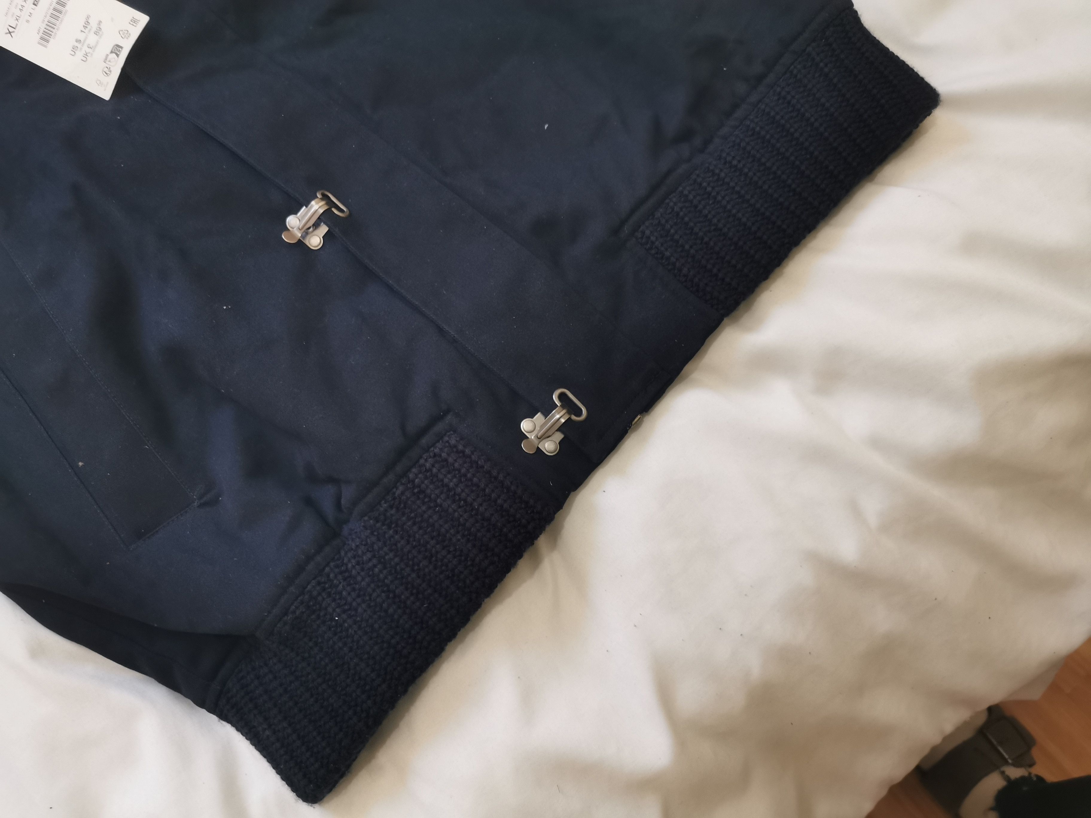 Zara Zara navy blue toggle jacket Size US XL / EU 56 / 4 - 5 Thumbnail