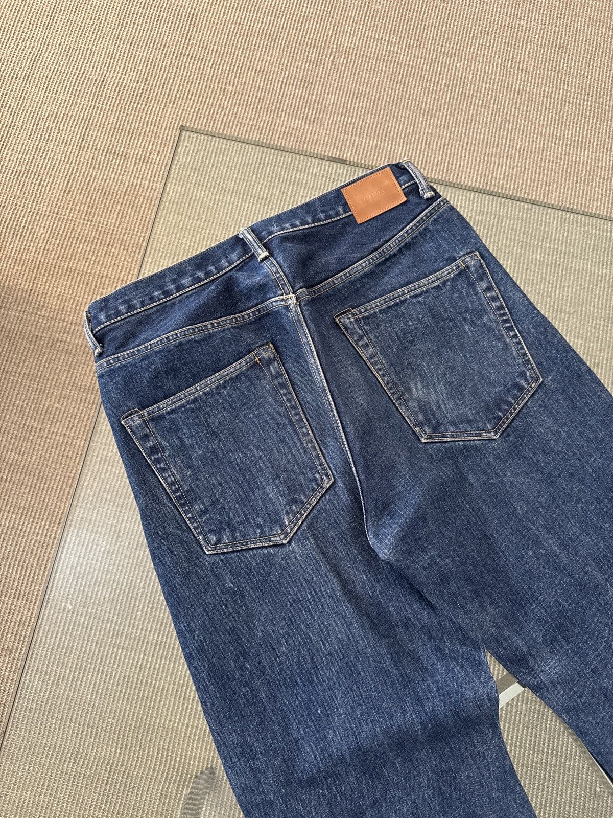 HATSKI Tapered Japanese Selvedge Denim - Medium Wash - size 3 Size US 31 - 5 Thumbnail