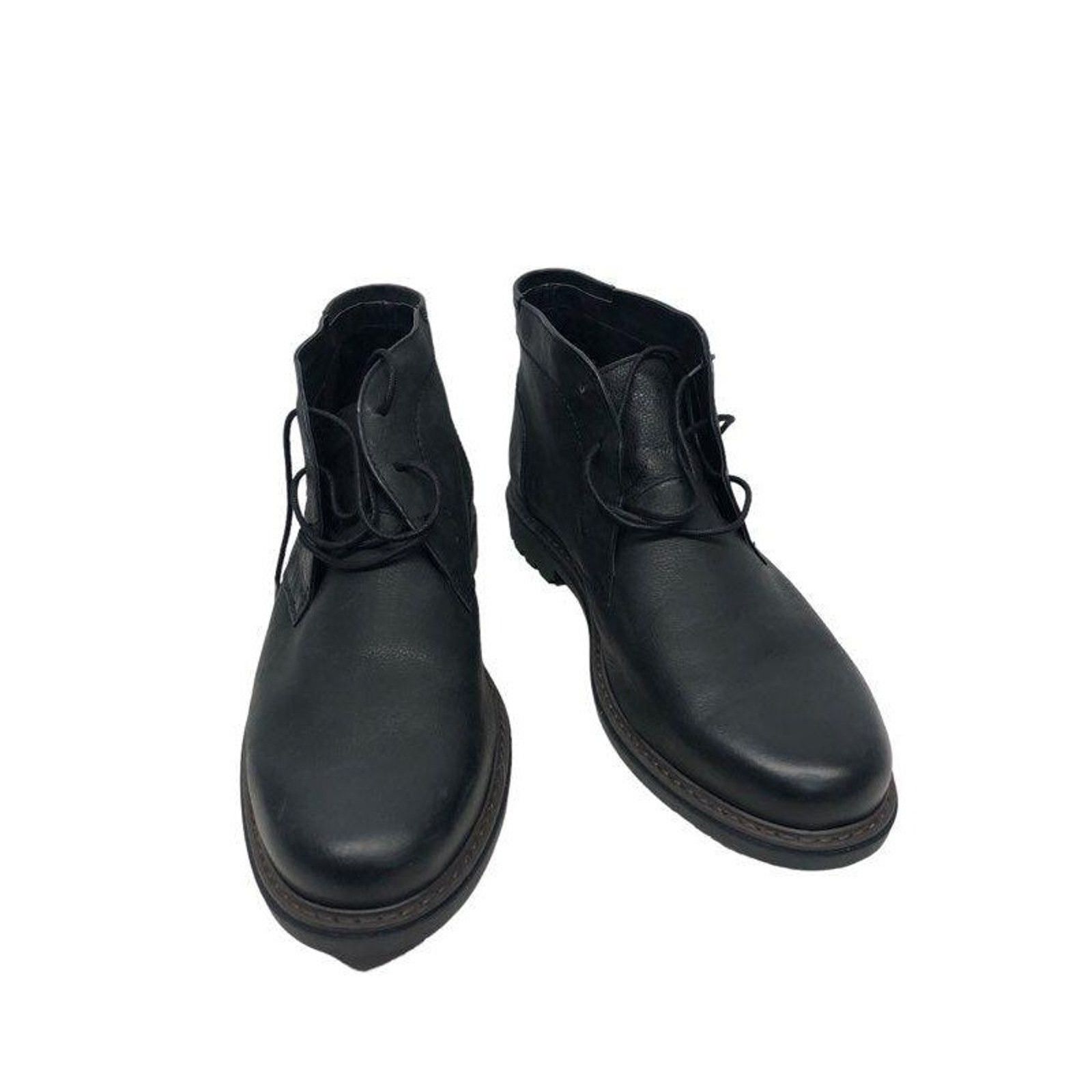 Florsheim Florsheim Black Leather Chukka Boots Men's Size 10 11927006 Size US 10 / EU 43 - 2 Thumbnail