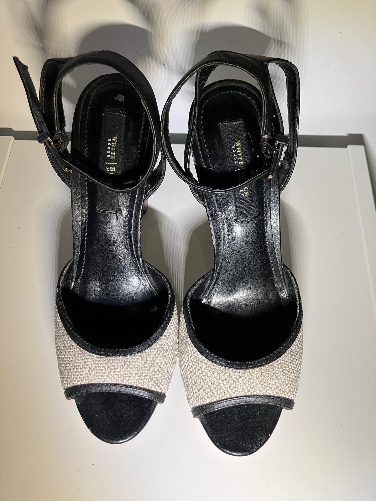 White House Black Market White House Black Market Platform Sandals – Size 7.5 Size US 7.5 / IT 37.5 - 3 Thumbnail