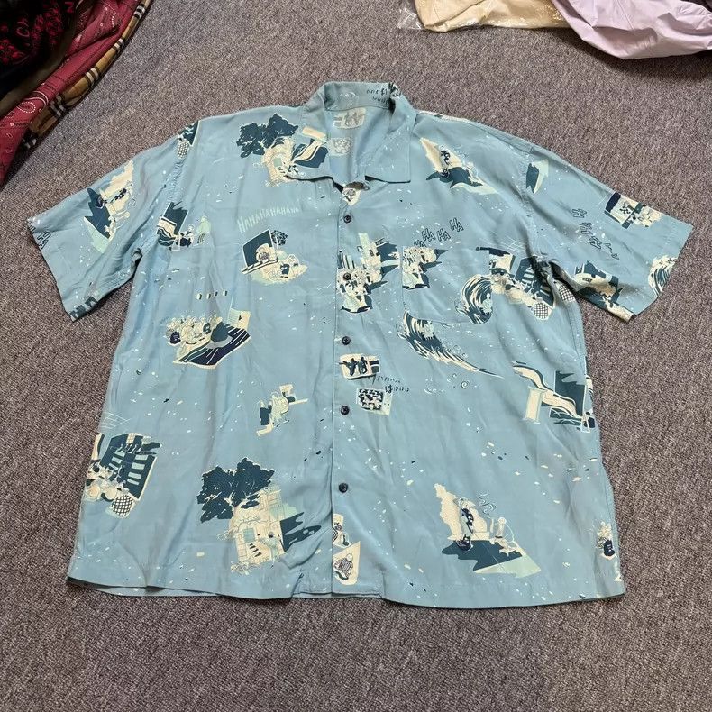 Porter Classic Porter Classic Hawaiian Surf Short Sleeve Shirt Size US L / EU 52-54 / 3 - 1 Thumbnail