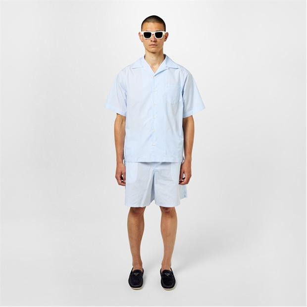 Prada PRADA Striped Cotton Shirt Size US XL / EU 56 / 4 - 5 Thumbnail