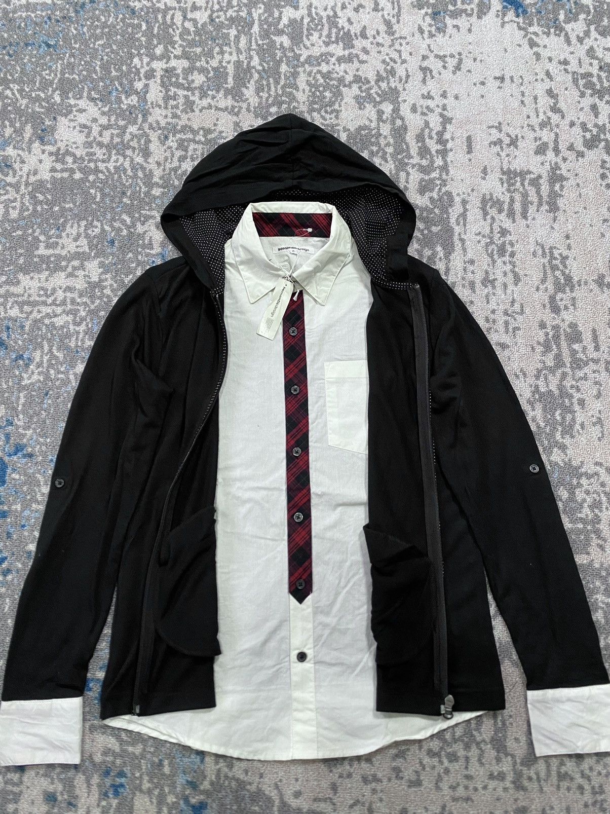 Hysteric Glamour Japanes Semantic design double layer hoodie Size US S / EU 44-46 / 1 - 2 Thumbnail