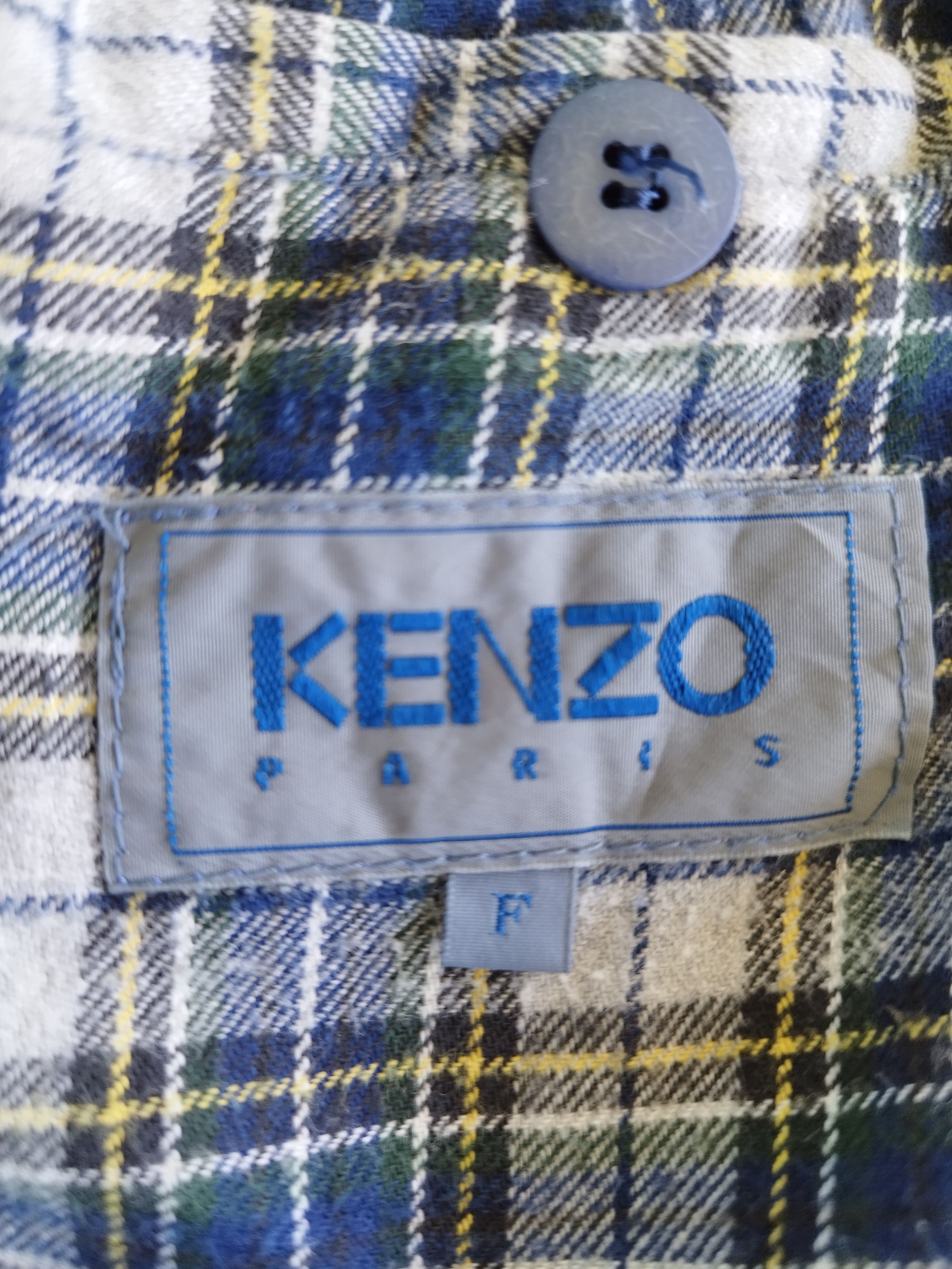 Kenzo Kenzo jacket spell out back hit oversized Size US L / EU 52-54 / 3 - 8 Thumbnail