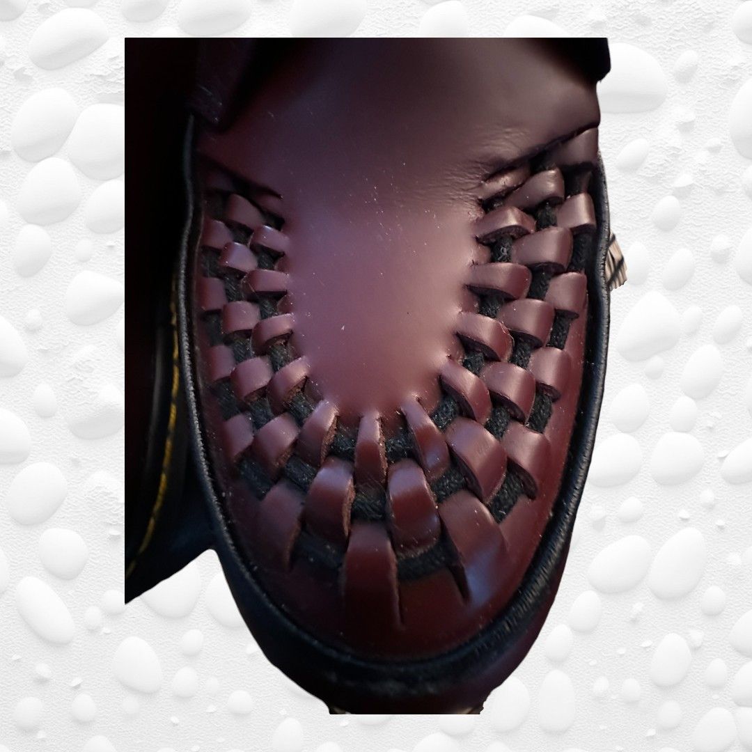 Dr. Martens Vintage Dr. Martens 3 Eyelets OxBlood Red Leather Size US 12 / EU 45 - 3 Thumbnail