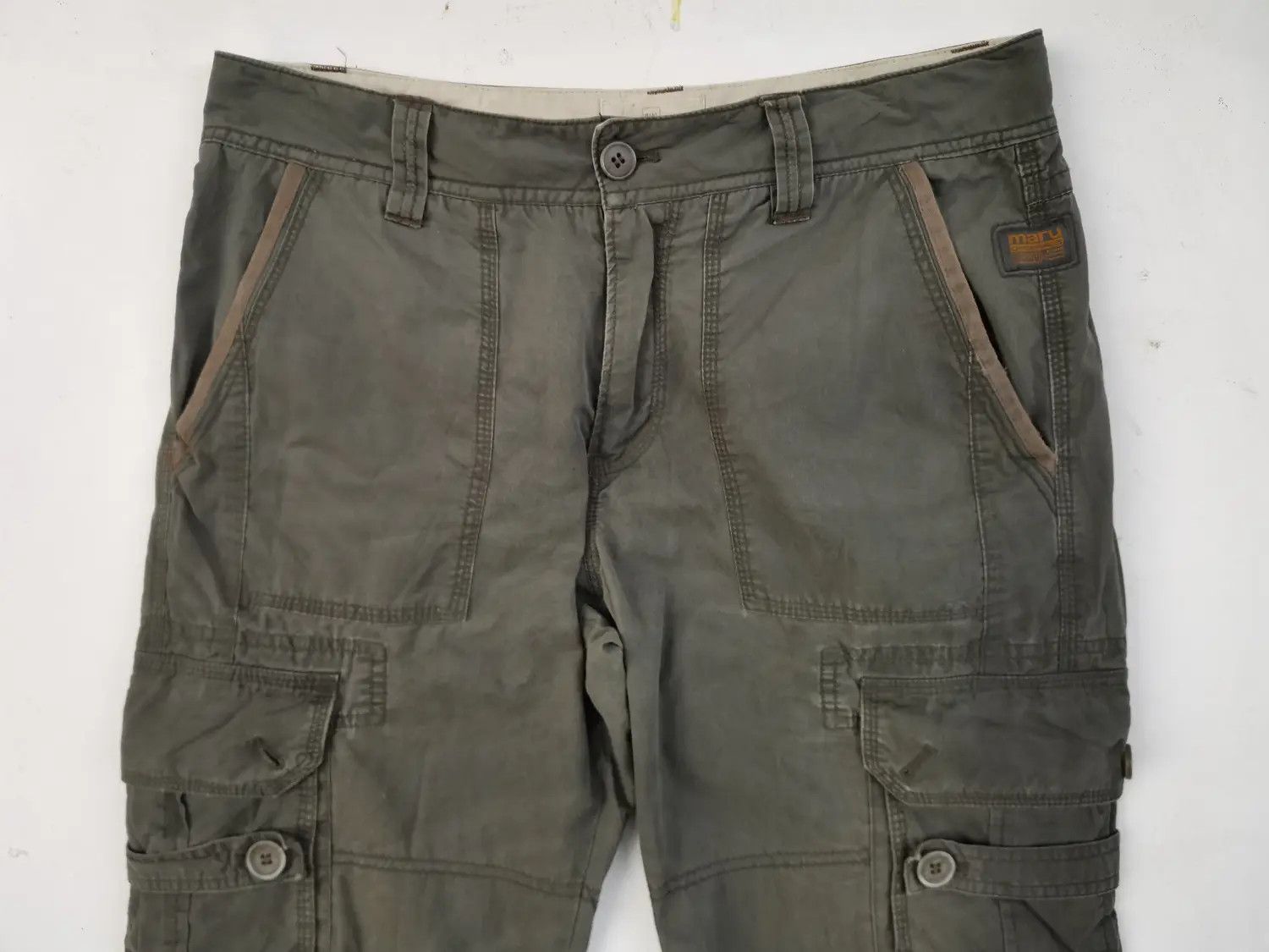 Japanese Brand Rare!!! Maru Khakis Tactical Cargo Multipocket Pants Size US 34 / EU 50 - 11 Thumbnail