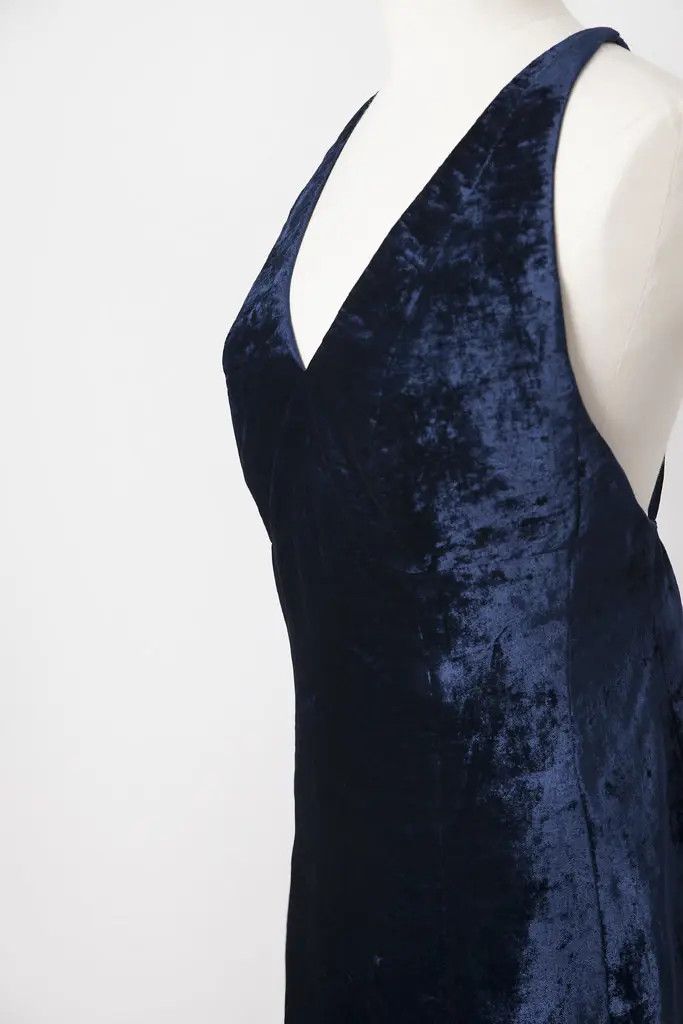 Balmain 1970's velvet dress Size M / US 6-8 / IT 42-44 - 4 Thumbnail