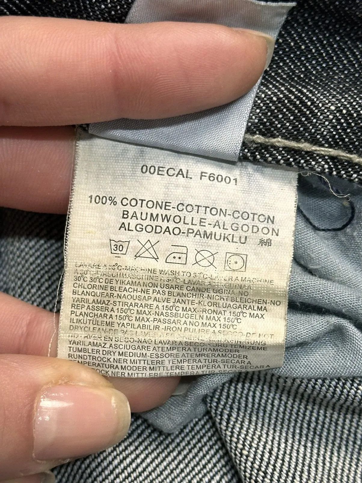 14th Addiction Diesel Vintage Faded Jeans Cut Italy Streetwear Style Size US 32 / EU 48 - 12 Thumbnail