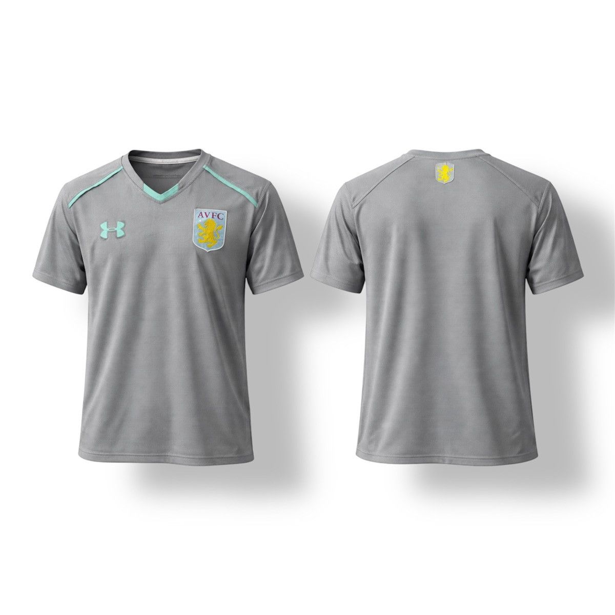Under Armour 2018/19 Under Armour Aston Villa Training Soccer Jersey M/L Size US L / EU 52-54 / 3 - 2 Thumbnail