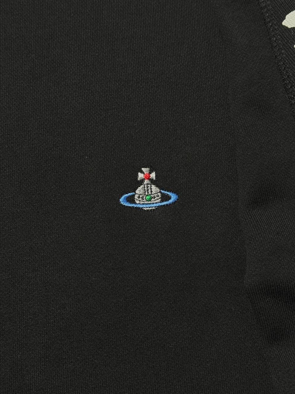Vivienne Westwood Vivienne Westwood Sweatshirt Big Logo Black Mens Crew Neck Size US XXL / EU 58 / 5 - 6 Thumbnail