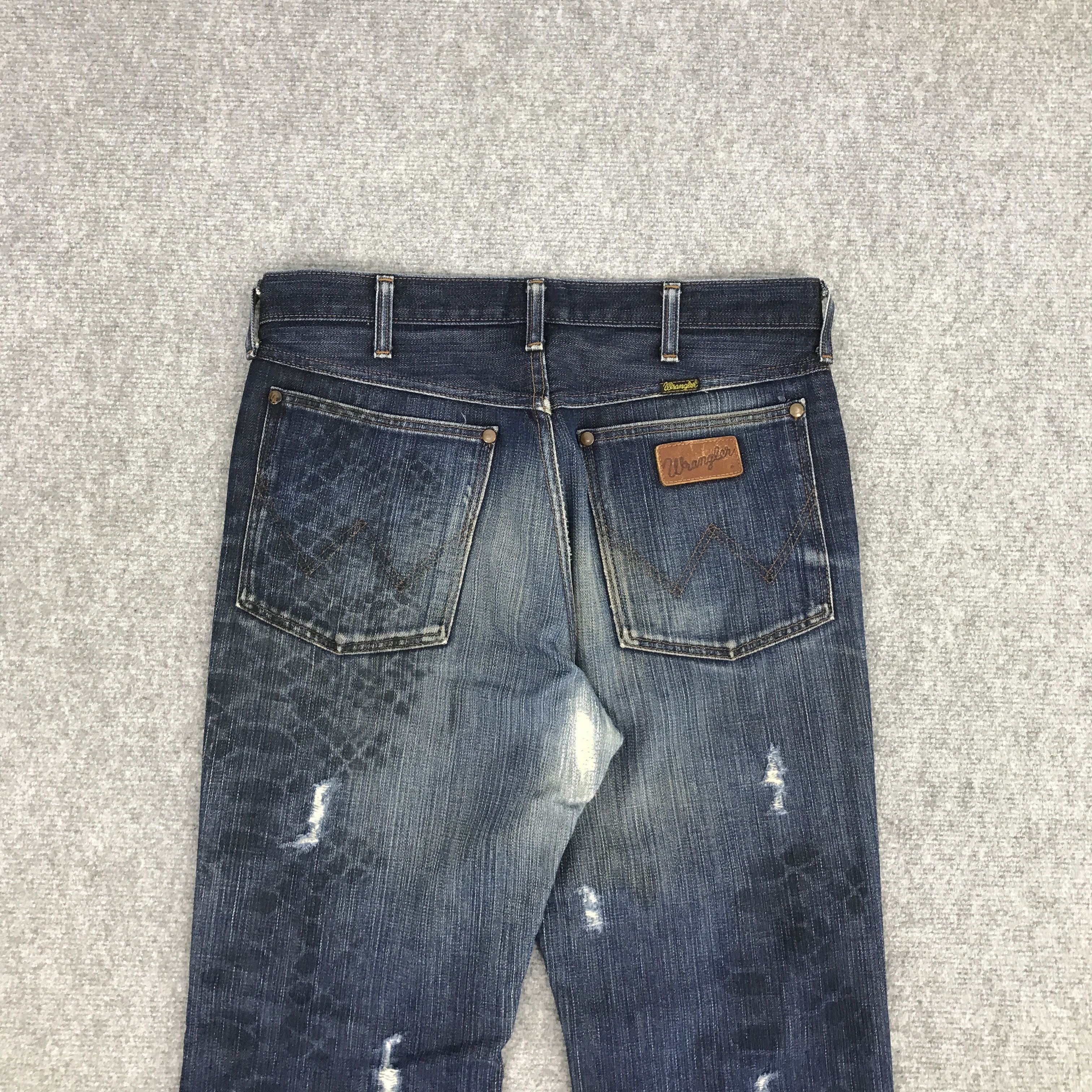 If Six Was Nine × Japanese Brand × Wrangler FLARE WRANGLER JAPAN STYLE VALUE BOOTCUT JEANS Size US 30 / EU 46 - 5 Thumbnail