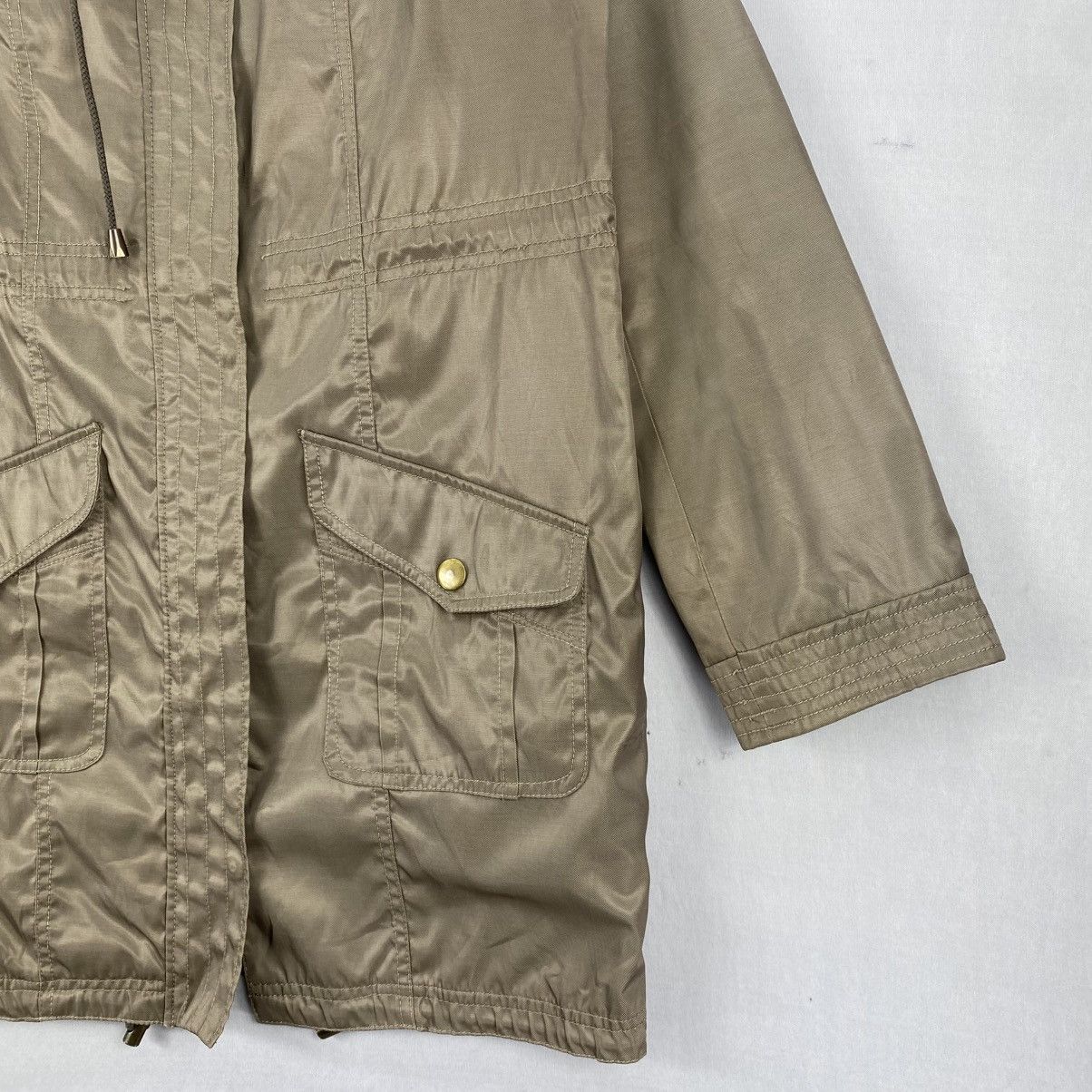 Designer Michel klein Paris Parka Jacket Size S / US 4 / IT 40 - 3 Thumbnail