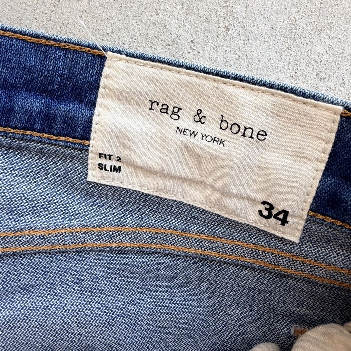 Rag & Bone Rag And None Jeans Men Size 34 Fit Slim Fit Size US 34 / EU 50 - 3 Thumbnail
