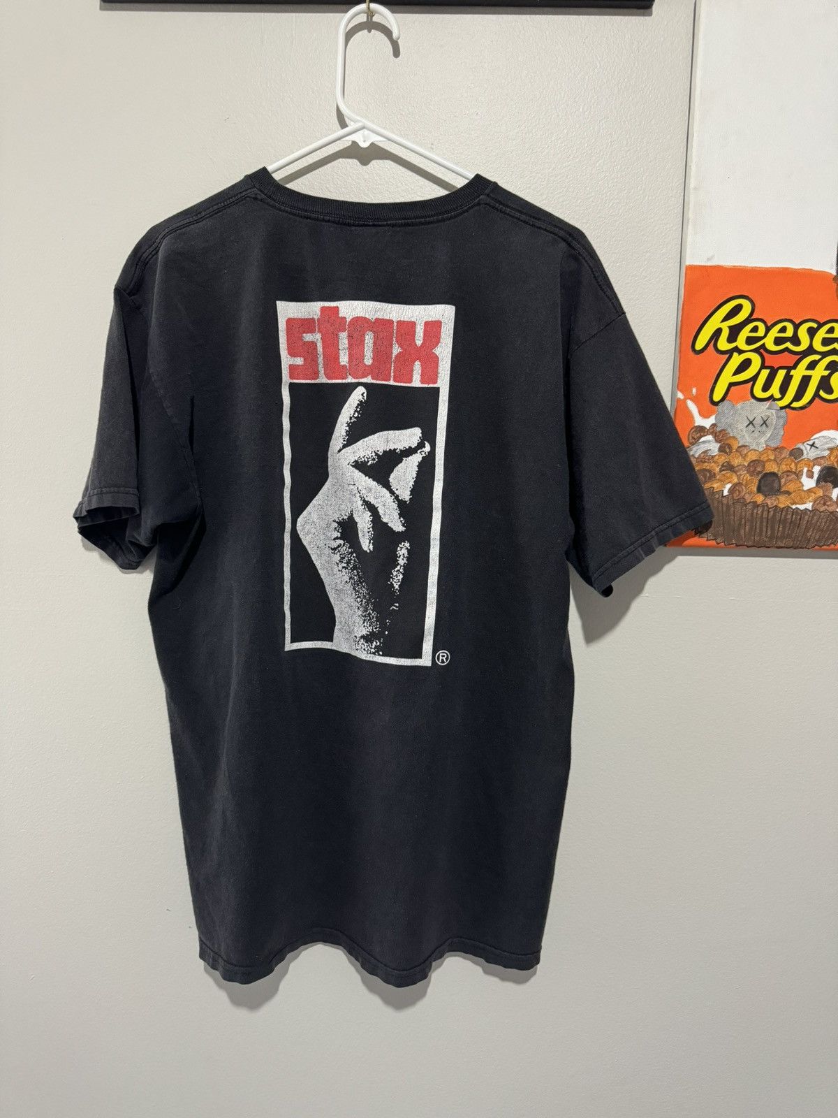 image of Supreme Stax Tee Black Large, Men's