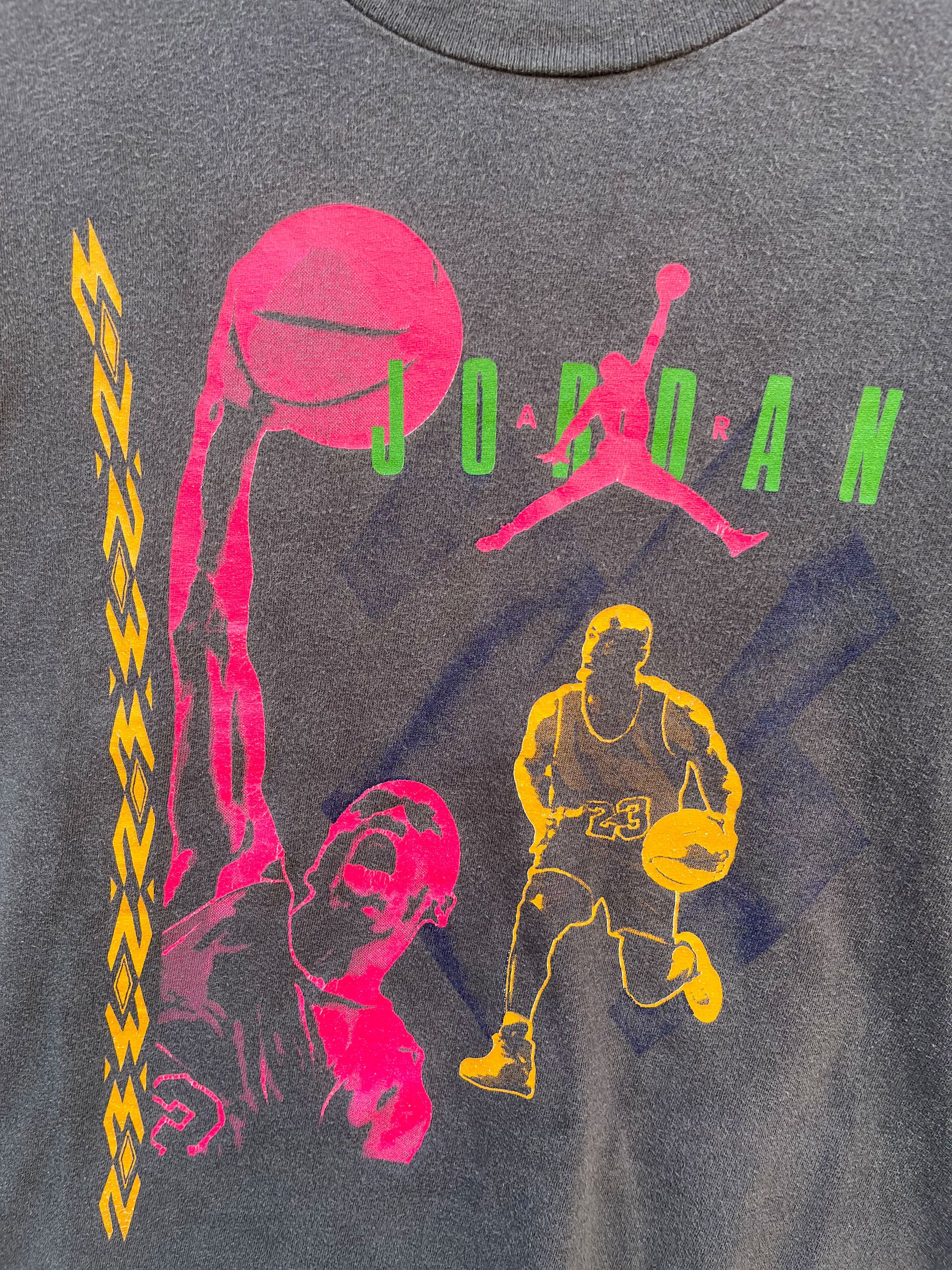 Nike Vintage Nike Air Jordan 80s 90s Basketball Nba Size US M / EU 48-50 / 2 - 2 Thumbnail