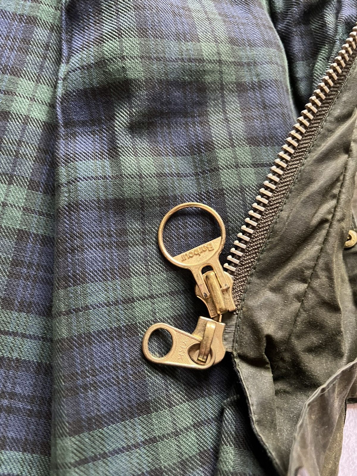 Barbour Vintage Barbour Waxed Jacket A5 Lined Durham Size C40/102 CM Size US L / EU 52-54 / 3 - 10 Thumbnail