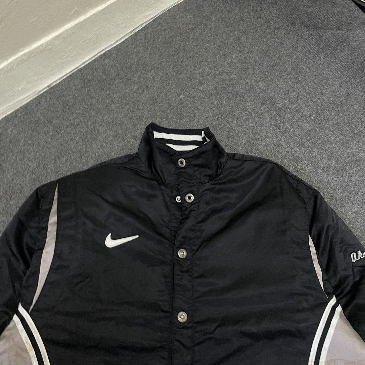Nike × Vintage Vintage 2000s Nike Team Baseball Jacket Size US XL / EU 56 / 4 - 2 Thumbnail