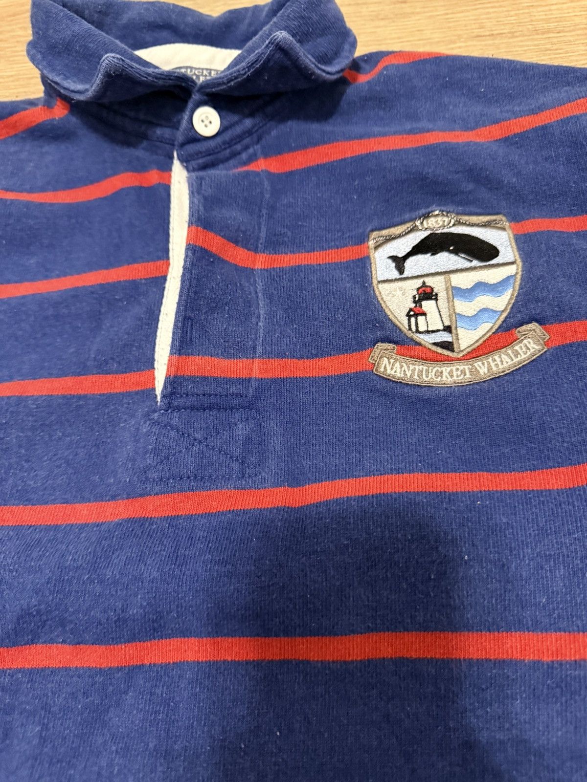 Other Red & blue striped Nantucket Whaler polo long sleeve Size US M / EU 48-50 / 2 - 2 Thumbnail