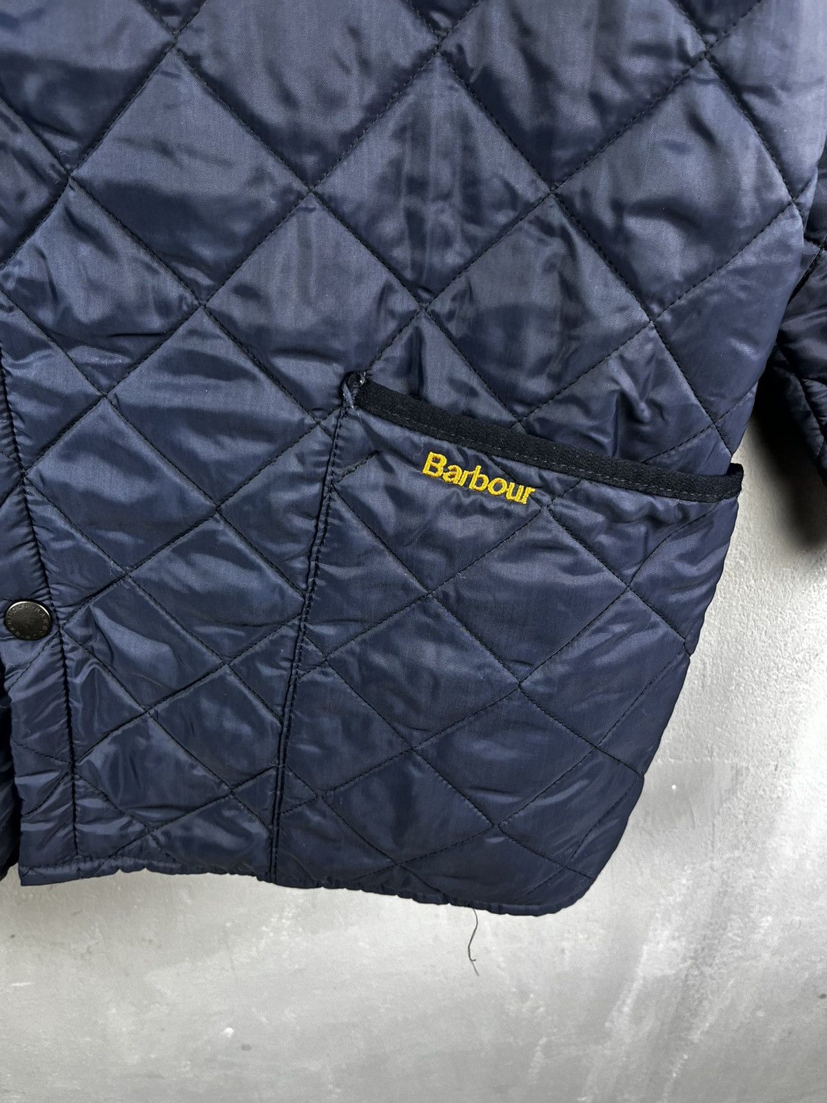 Barbour Vintage Barbour Liddesdale Quilted Men's Jacket Navy M Size US L / EU 52-54 / 3 - 5 Thumbnail