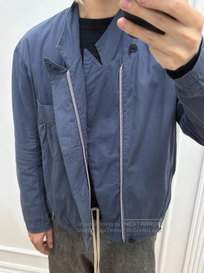 Y's Yohji Yamamoto Y's Lapel Zip Pocket Jacket. Size US XL / EU 56 / 4 - 7 Thumbnail