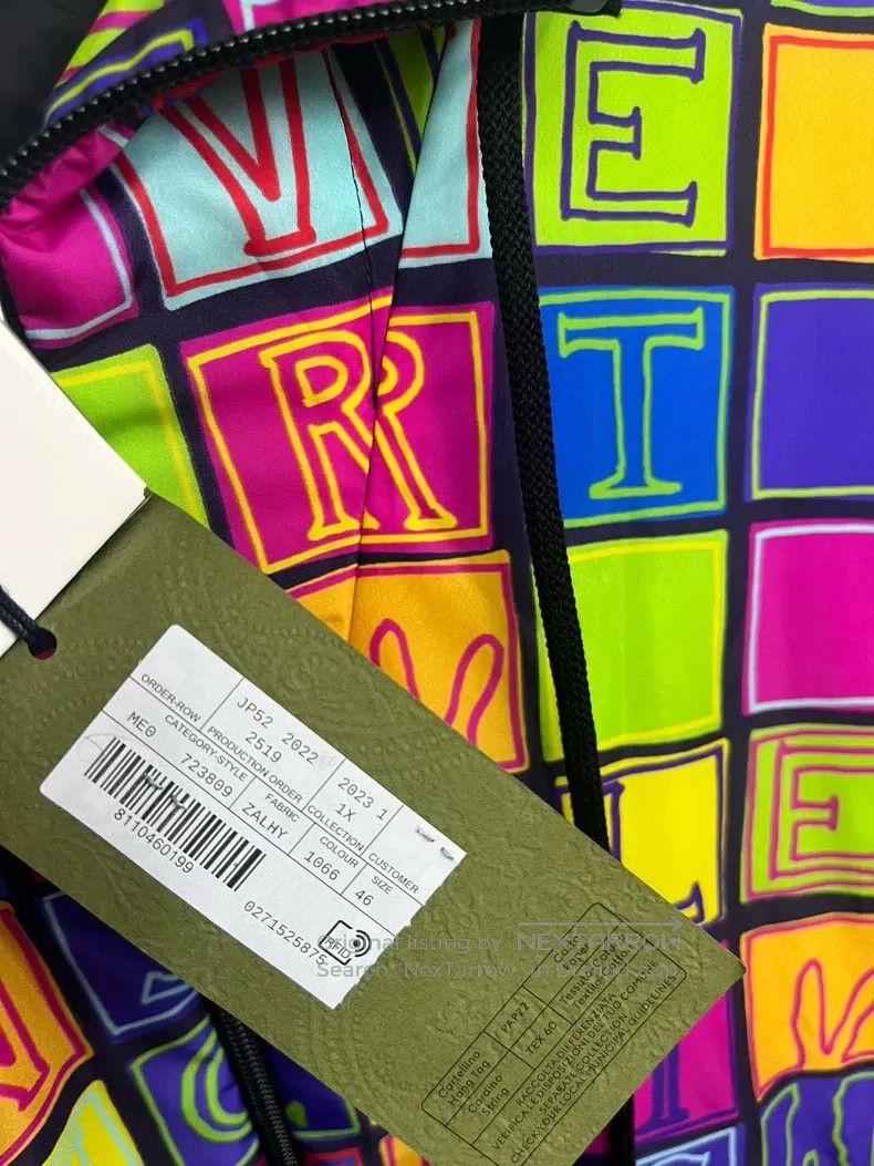 Gucci Gucci Multi-colour letter plaid full-print twill zipper ja Size US S / EU 44-46 / 1 - 3 Thumbnail