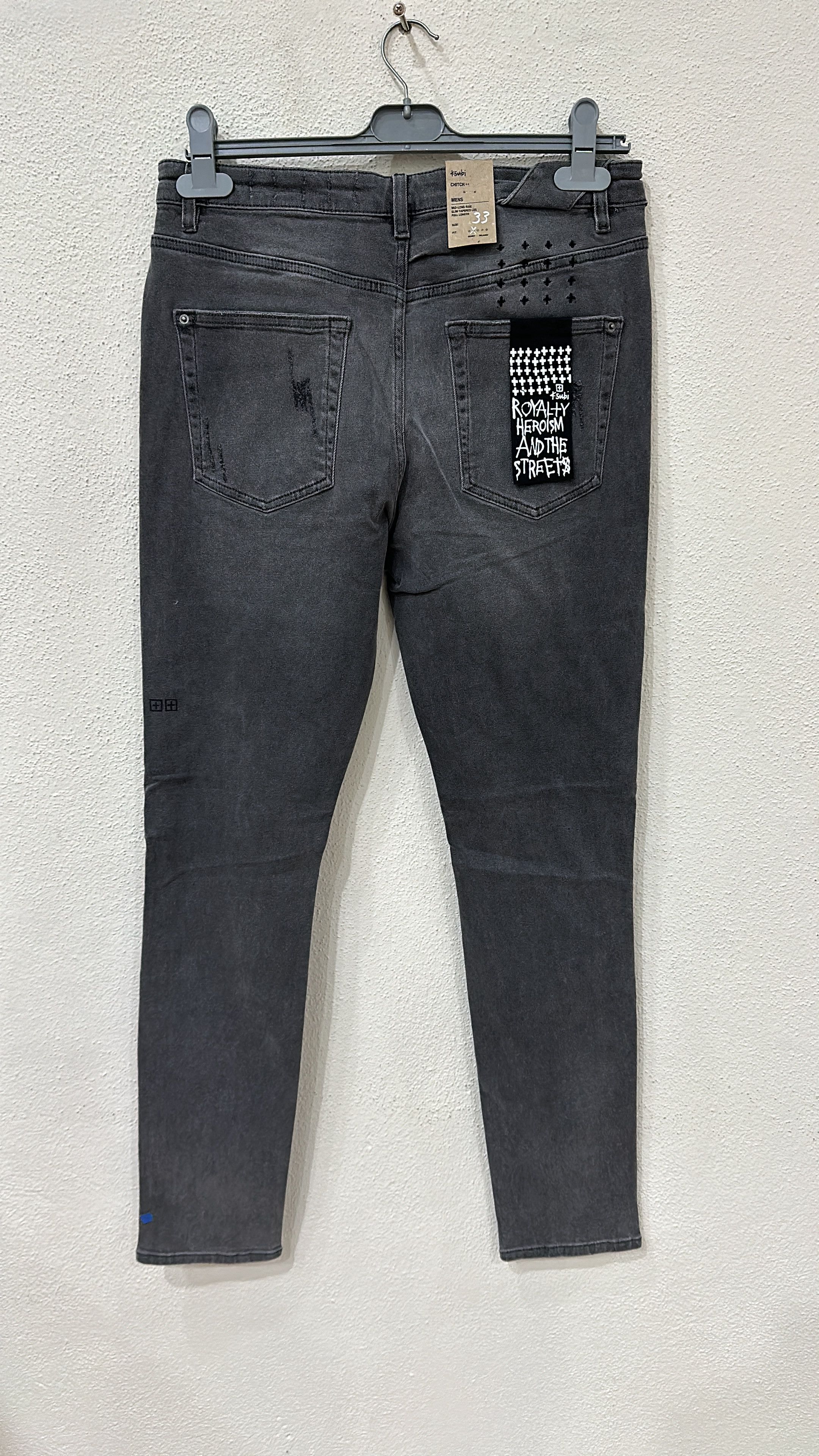 Ksubi Ksubi Chitch Gray Jean Size 33 Never Worn Size US 33 - 1 Thumbnail