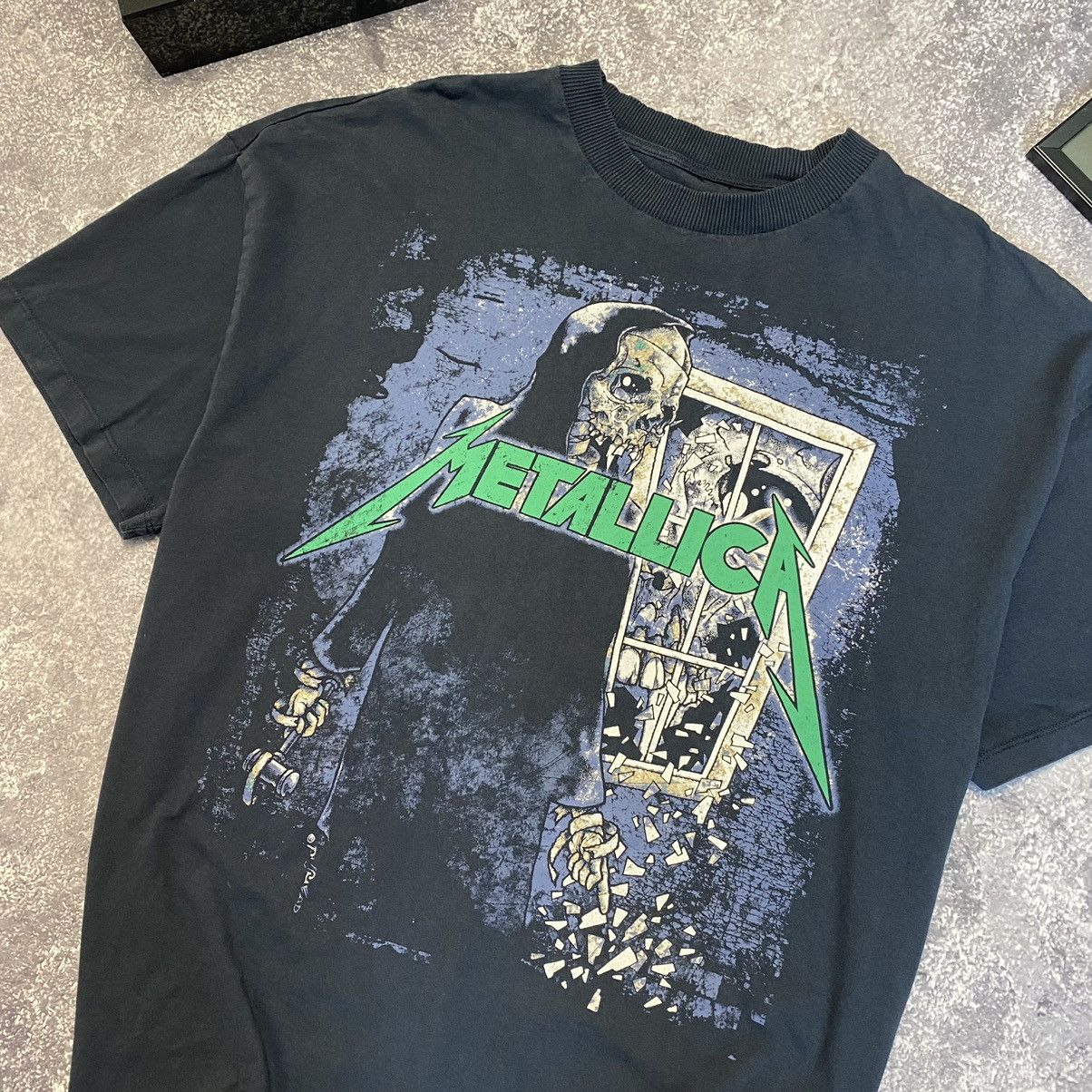 Band Tees Vintage Metallica Overprinted Graphic rock band tee Size US L / EU 52-54 / 3 - 3 Thumbnail