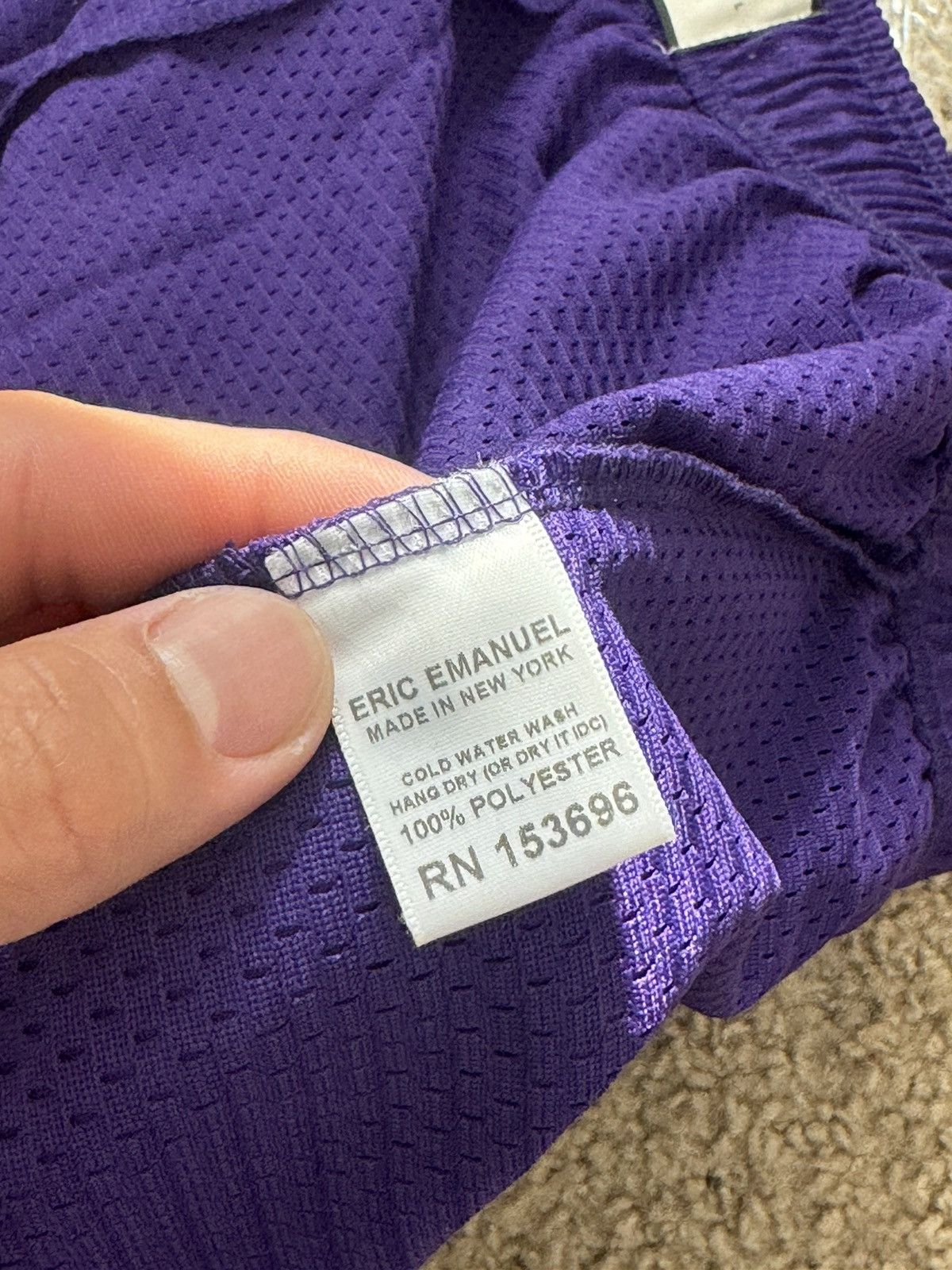 Eric Emanuel Eric Emanuel Basic Shorts Purple/Black Large Size US 36 / EU 52 - 6 Thumbnail