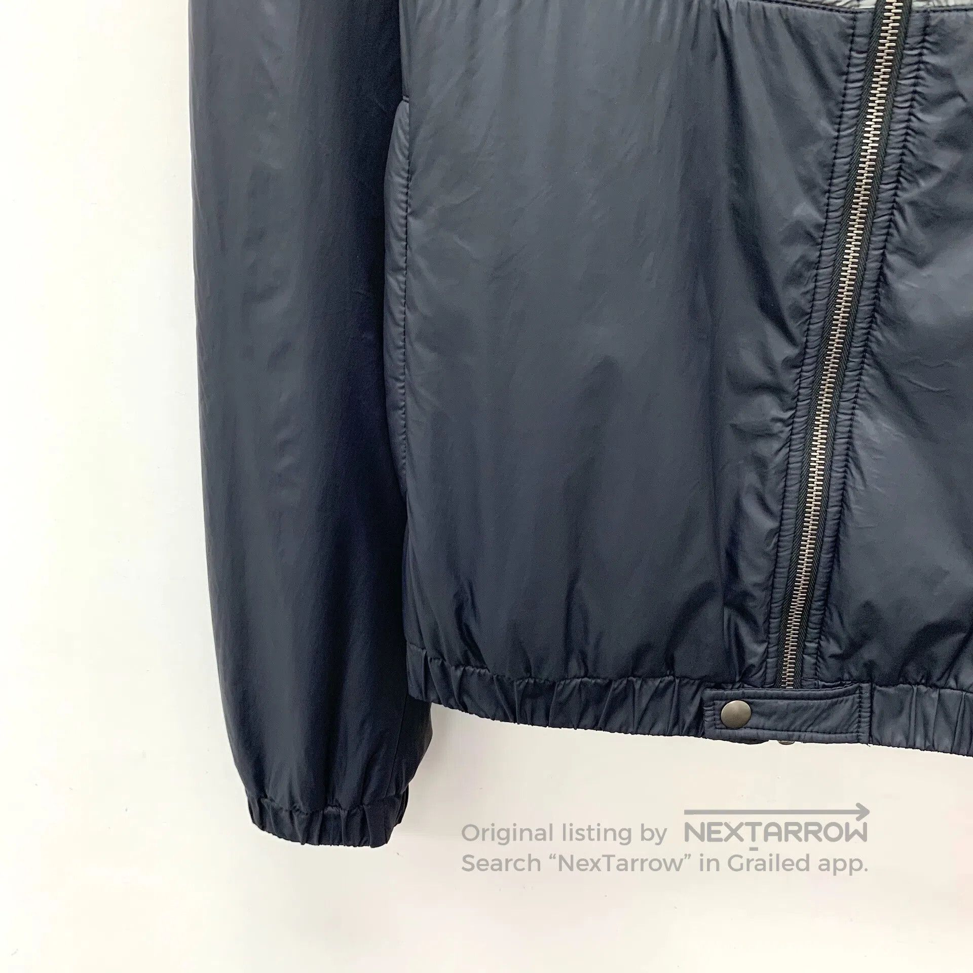 Bottega Veneta Bottega Veneta Black Reversible Collar Zipper Long Sleeve Size US M / EU 48-50 / 2 - 4 Thumbnail