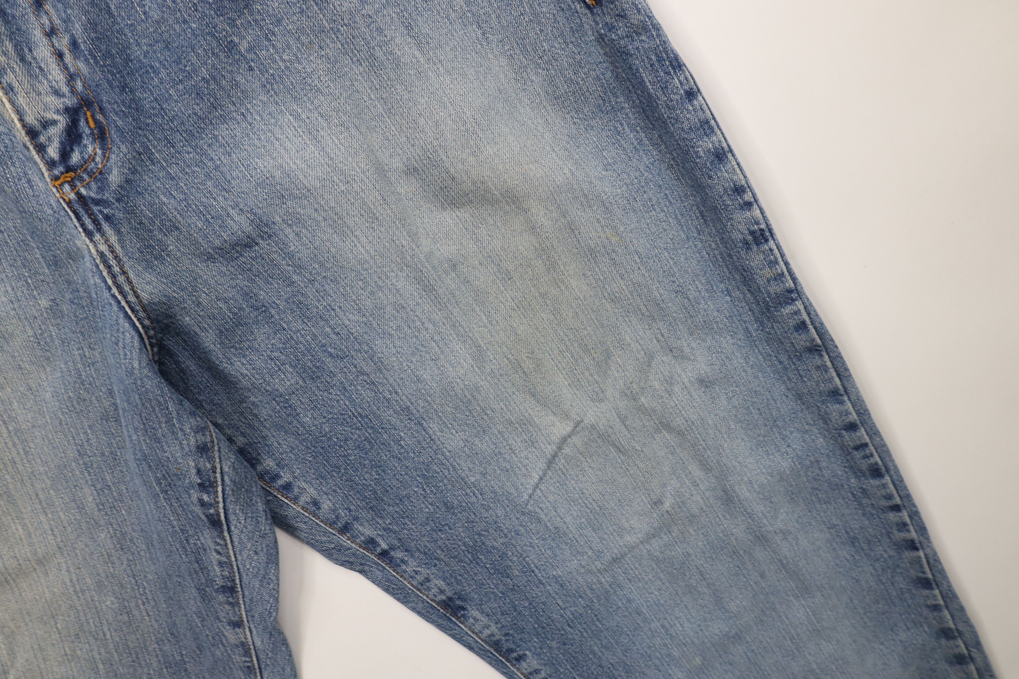 Guess Vintage 90s Guess Baggy Fit Wide Leg Denim Jeans Blue Size US 38 / EU 54 - 7 Thumbnail